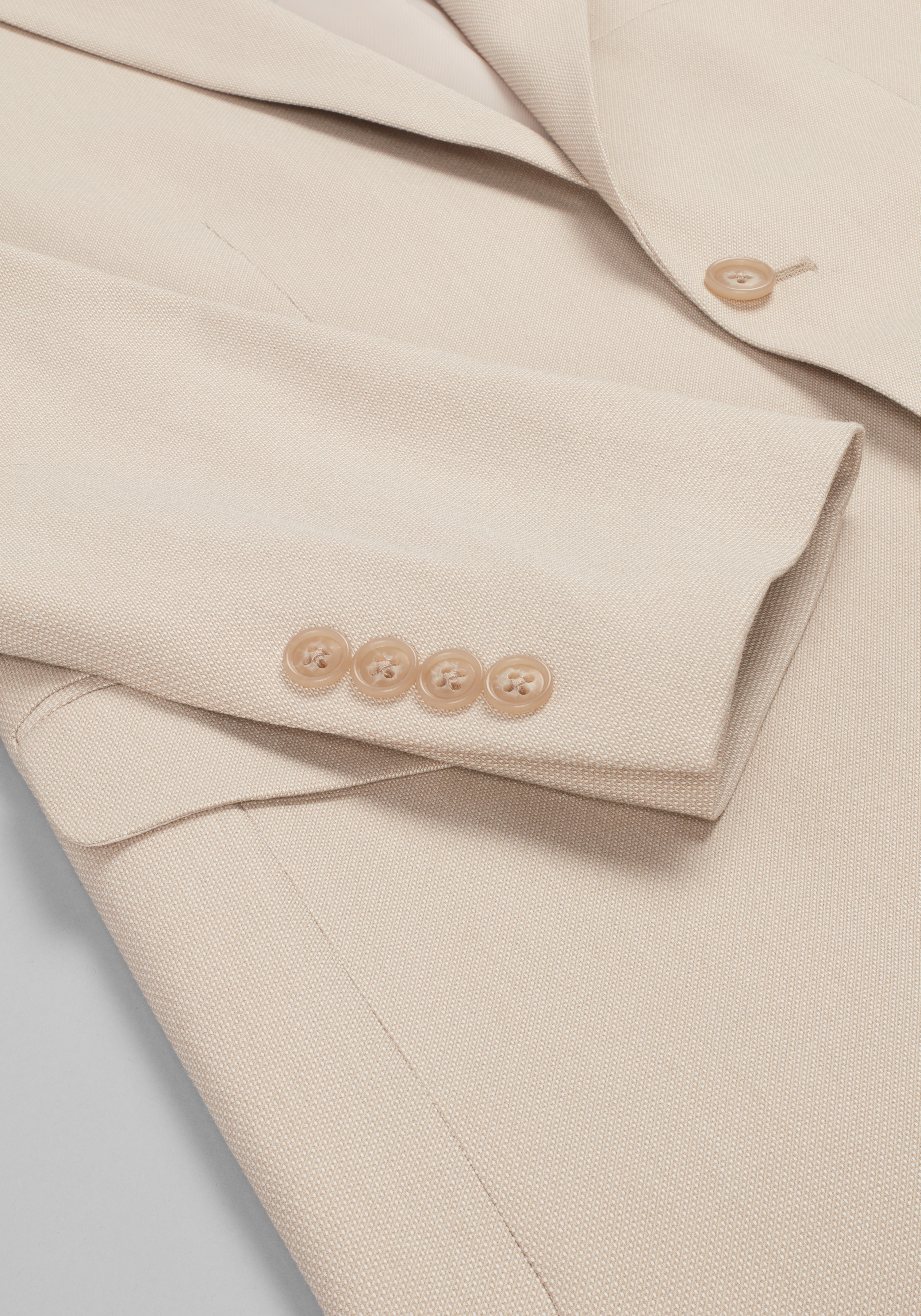 1905 Collection Tailored Fit Tic Suit Separates Jacket