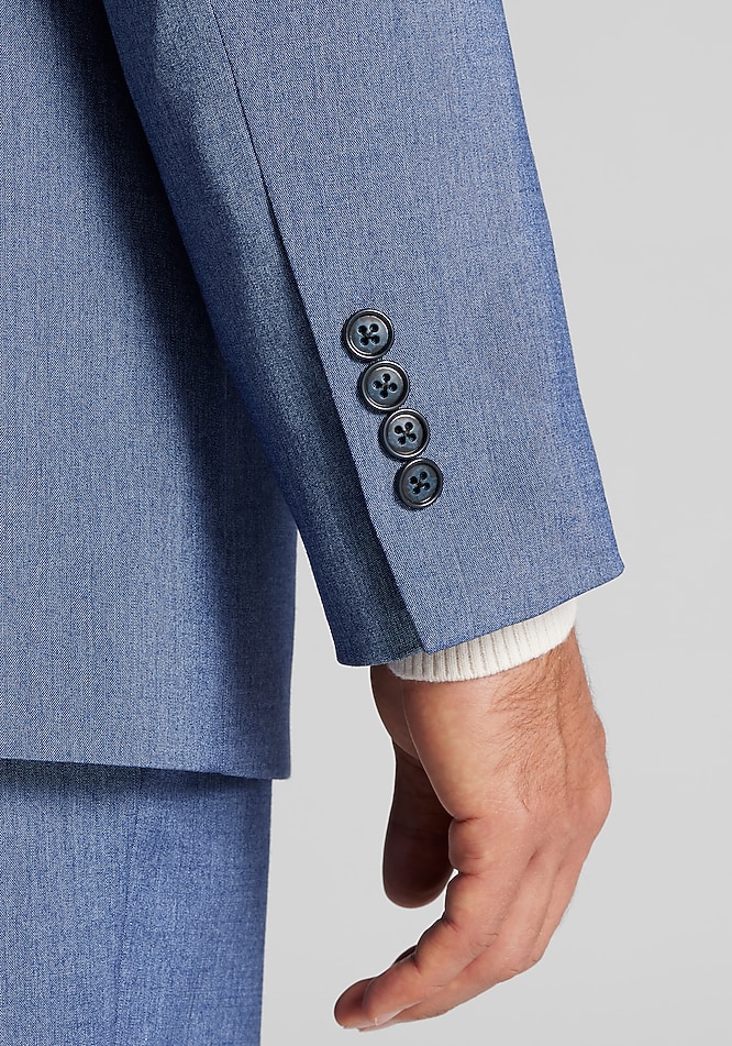 1905 Collection Tailored Fit Solid Suit Separates Jacket - Online