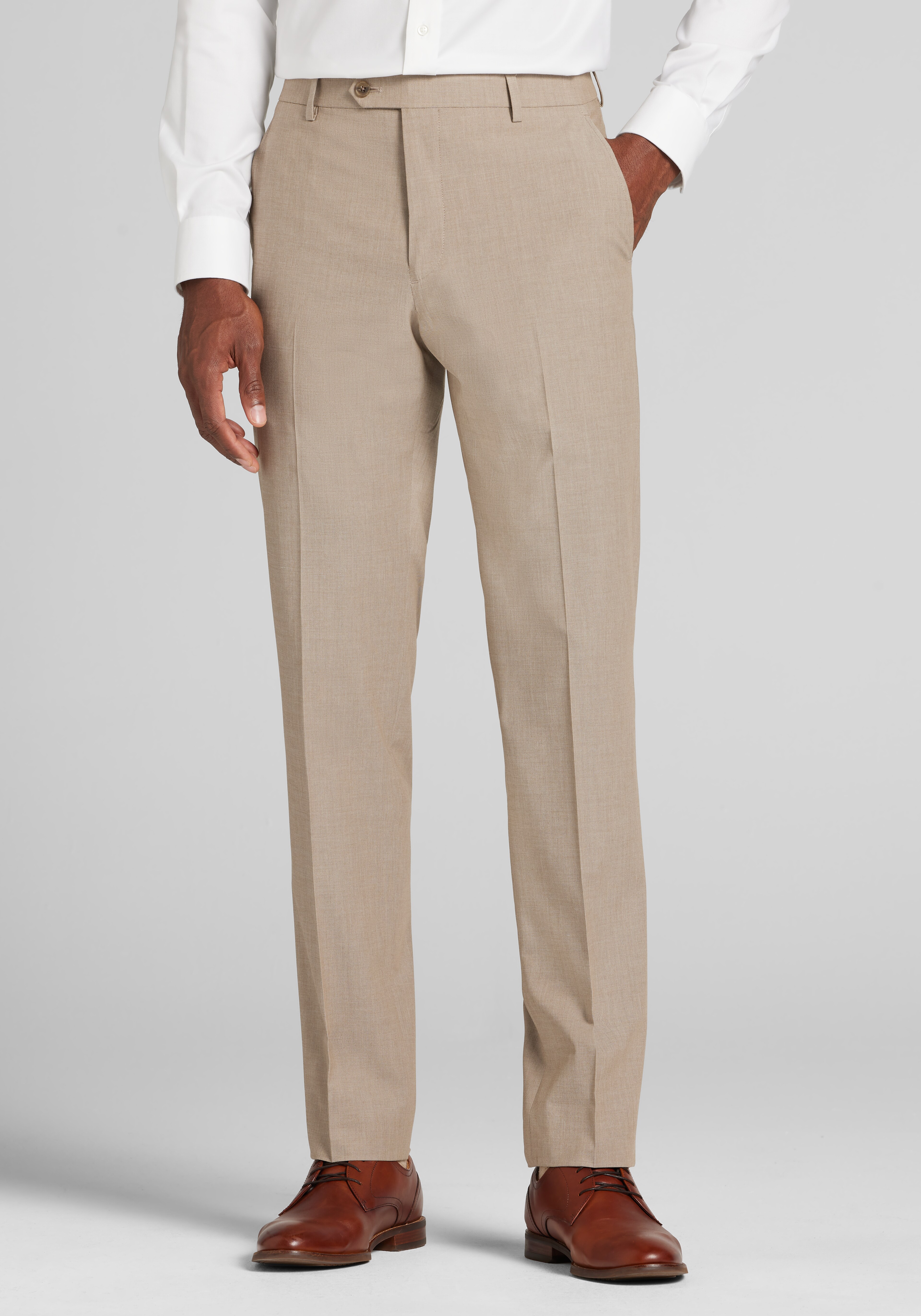 Jos. A. Bank Tailored Fit Solid Suit Separate Pants