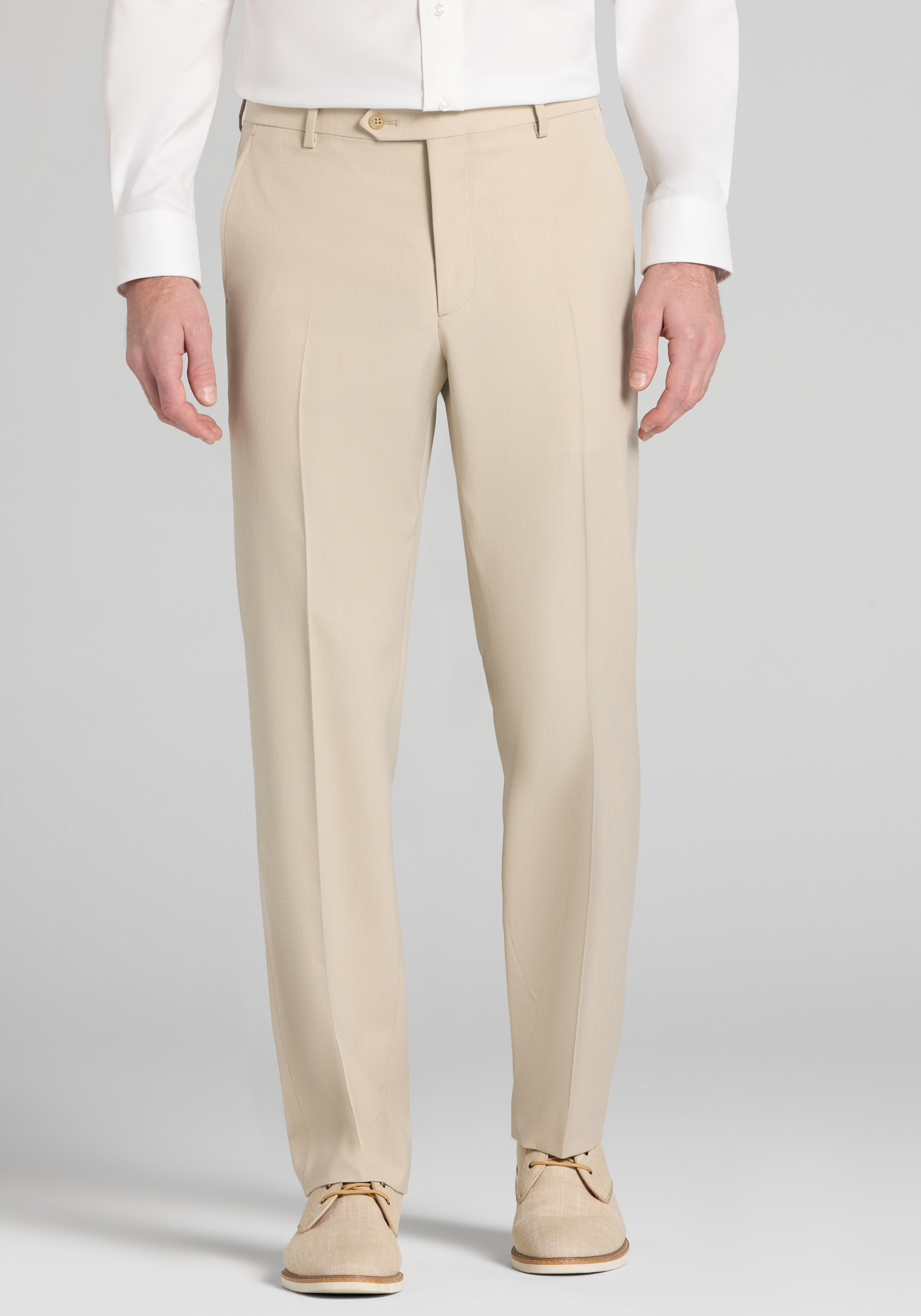 Men's Suits, 1905 Collection Tailored Fit Tic Suit - Big & Tall - Jos A Bank