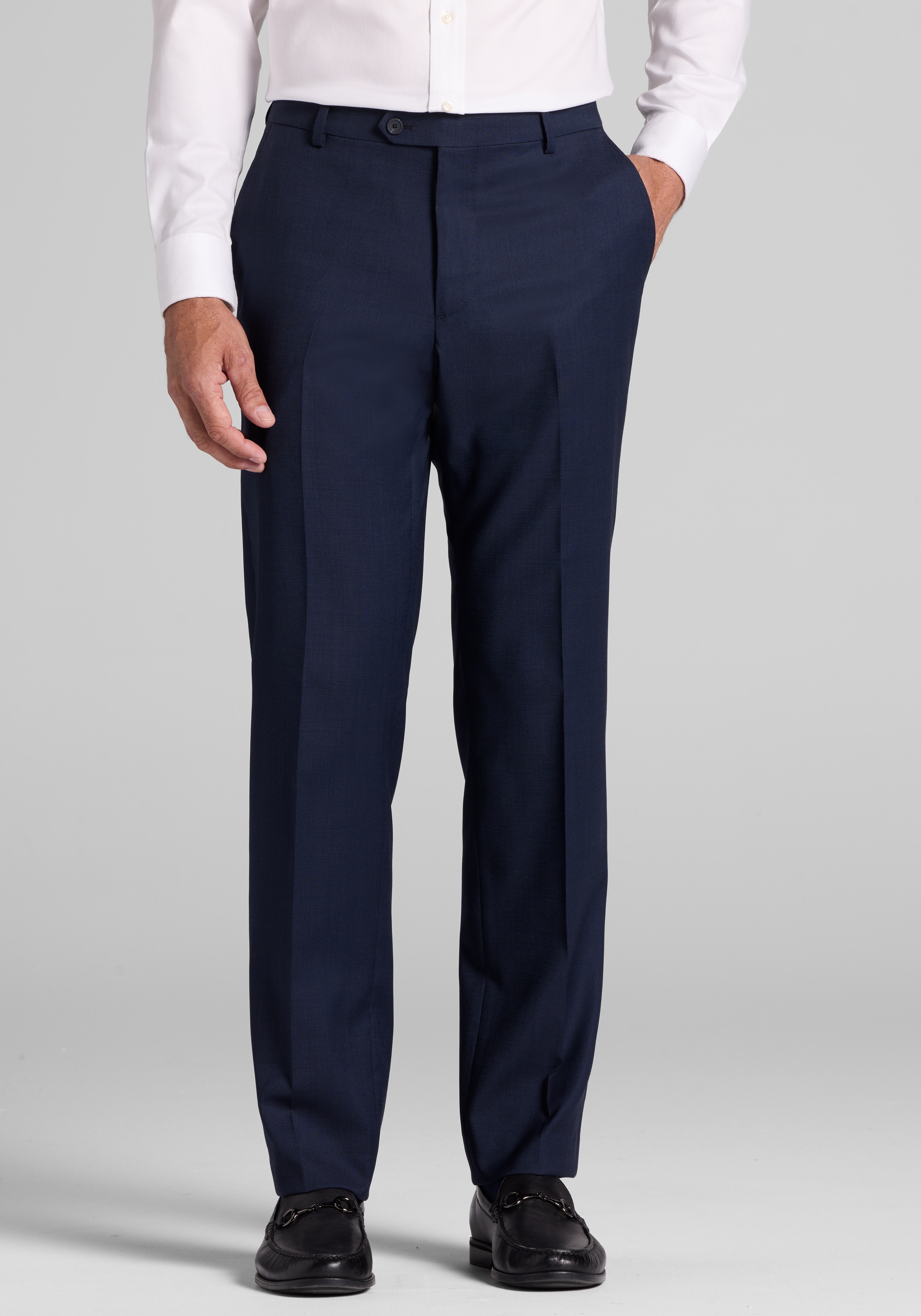 Men's Suits, Traveler® COOLMOTION Tailored Fit Suit Separate Pants - Jos A Bank