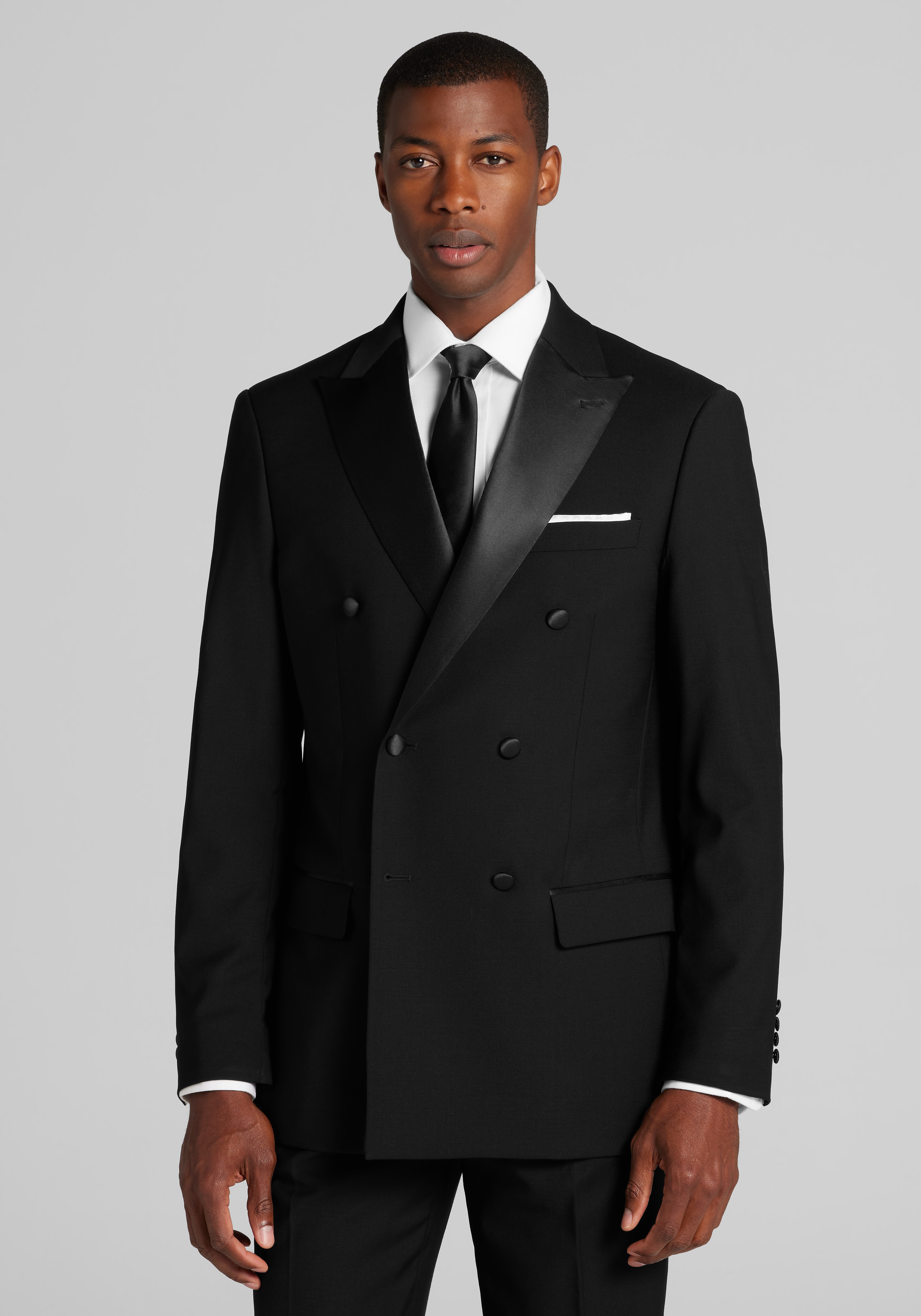 Jos. A. Bank Tailored Fit Double Breasted Tuxedo Separates Jacket