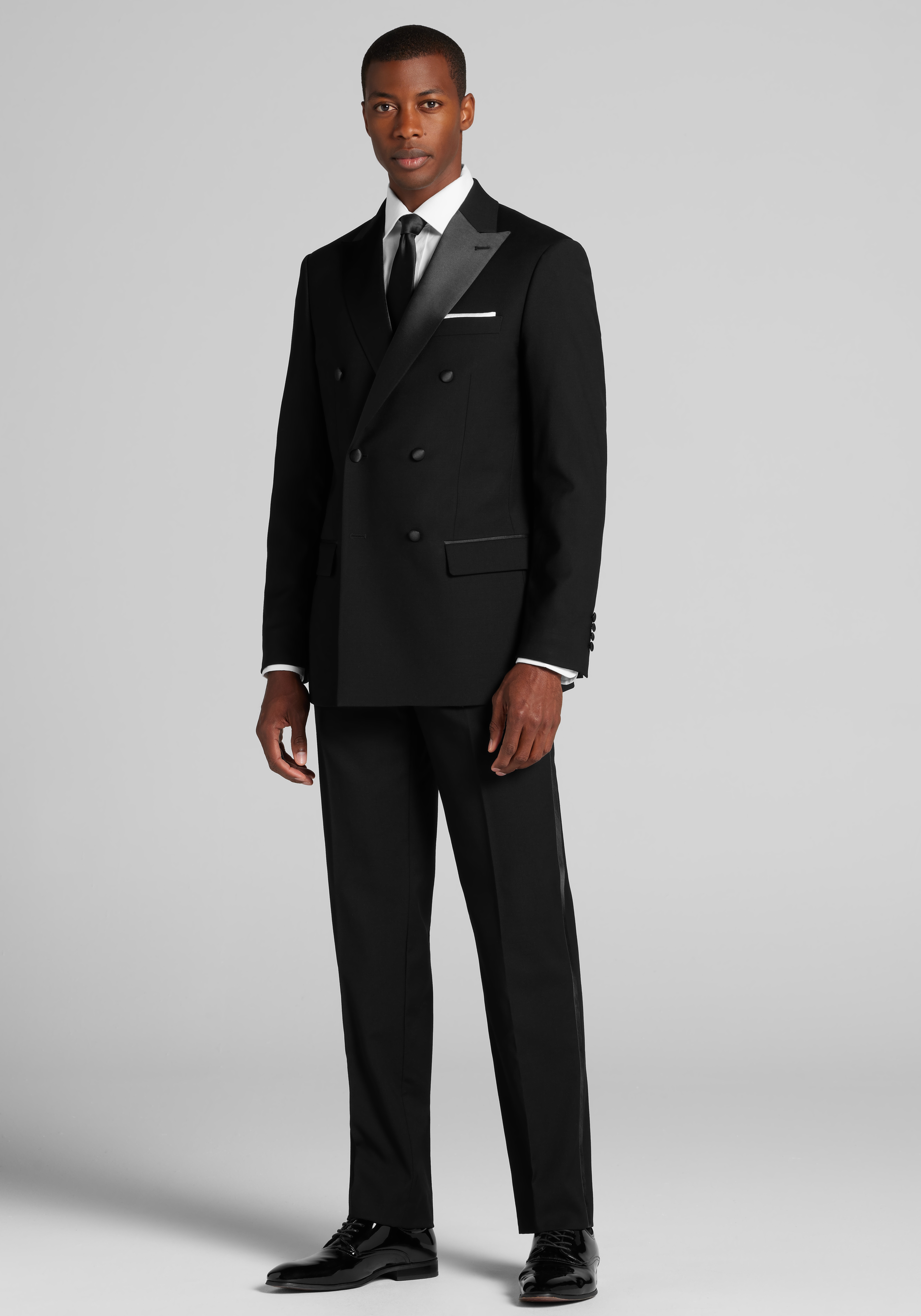 Jos. A. Bank Tailored Fit Double Breasted Tuxedo Separates Jacket