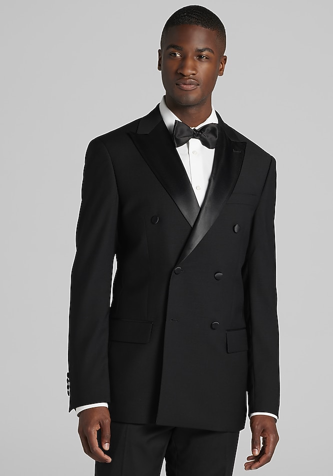 Jos. A. Bank Tailored Fit Double Breasted Tuxedo Separates Jacket