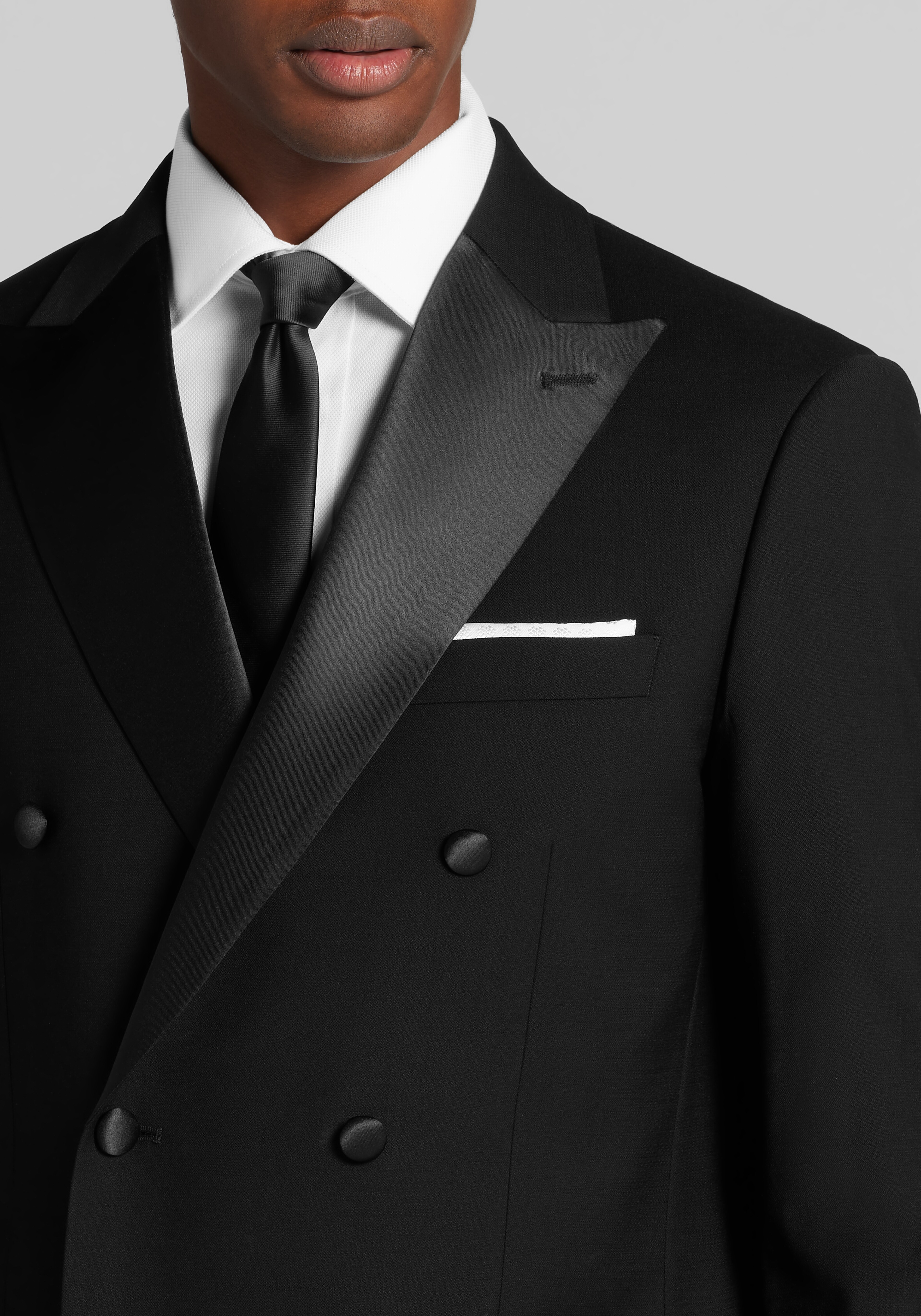 Jos. A. Bank Tailored Fit Double Breasted Tuxedo Separates Jacket