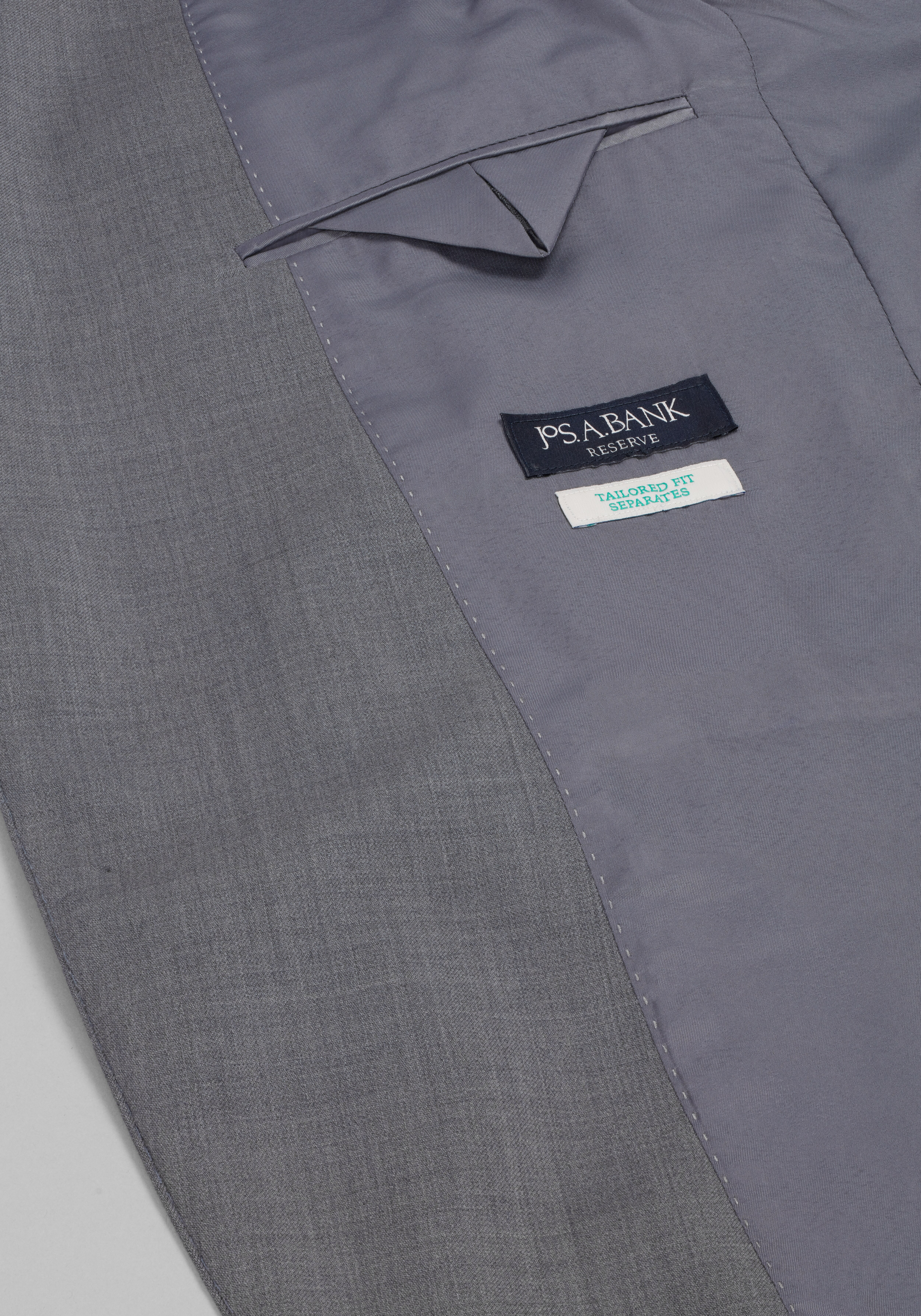 Reserve Collection Tailored Fit Italian Wool Suit Separates Jacket