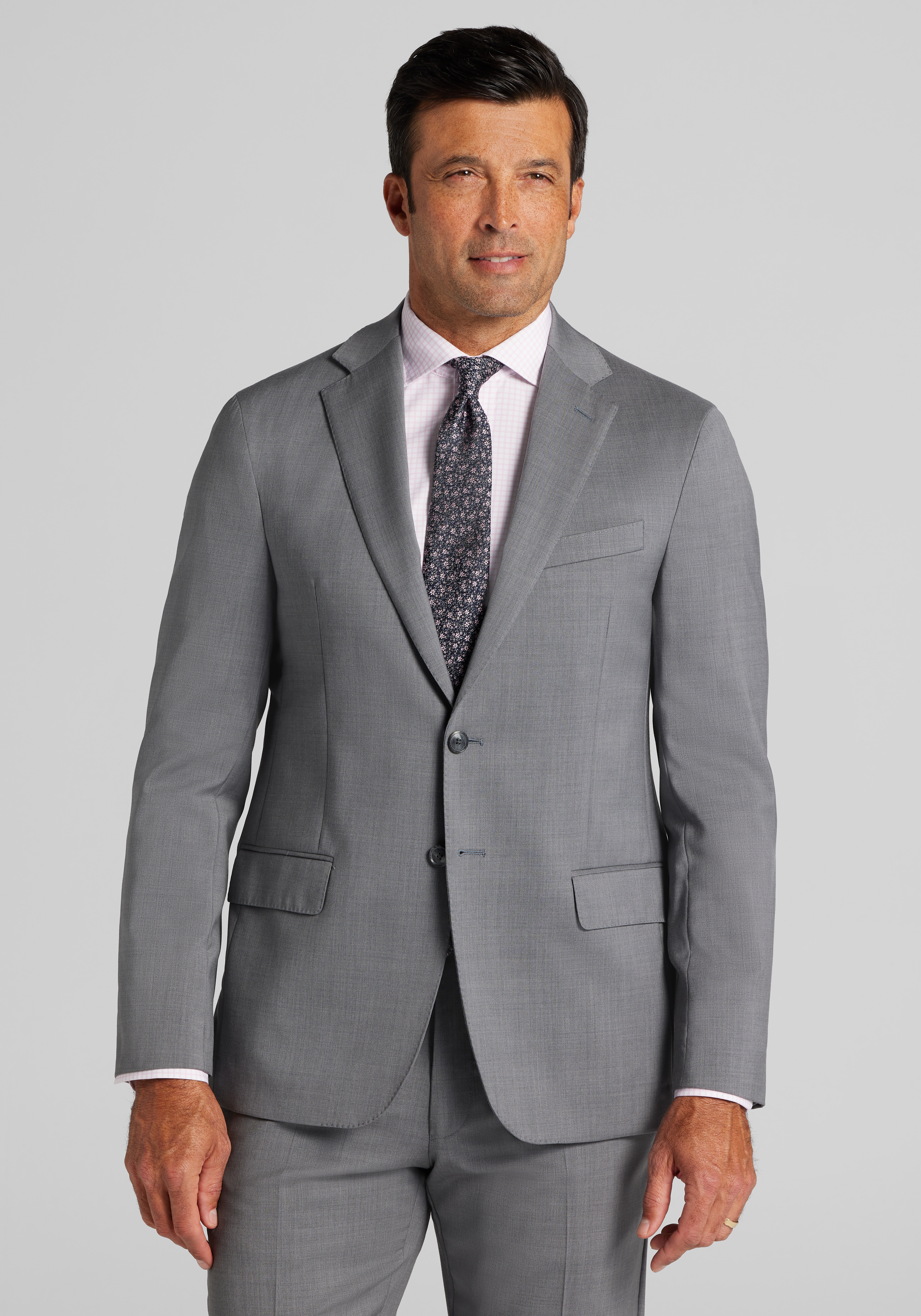 Reserve Collection Tailored Fit Italian Wool Suit Separates Jacket