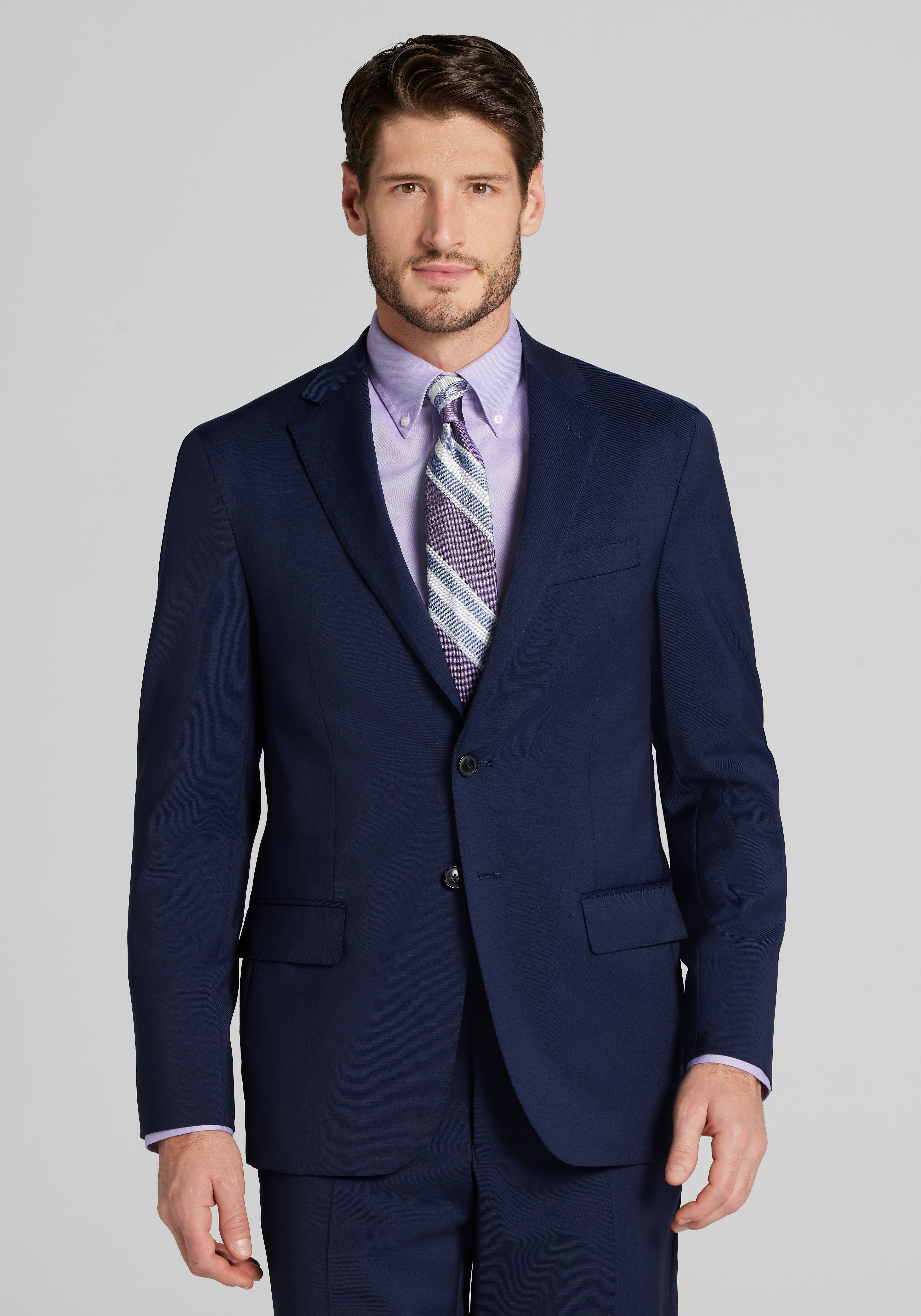 Reserve Collection Tailored Fit Italian Wool Suit Separates Jacket
