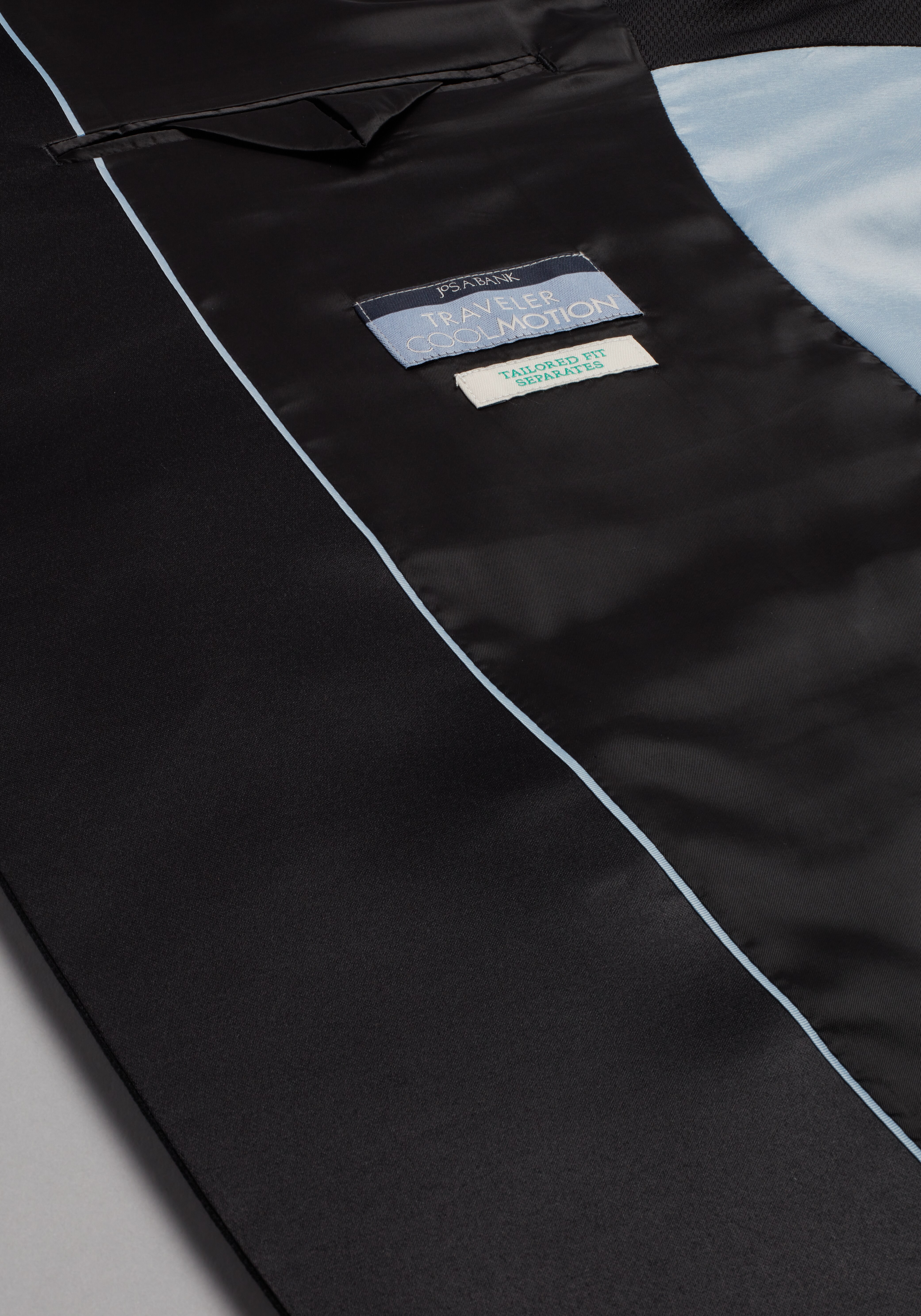 Traveler® COOLMOTION Tailored Fit Textured Solid Tuxedo Separate Jacket