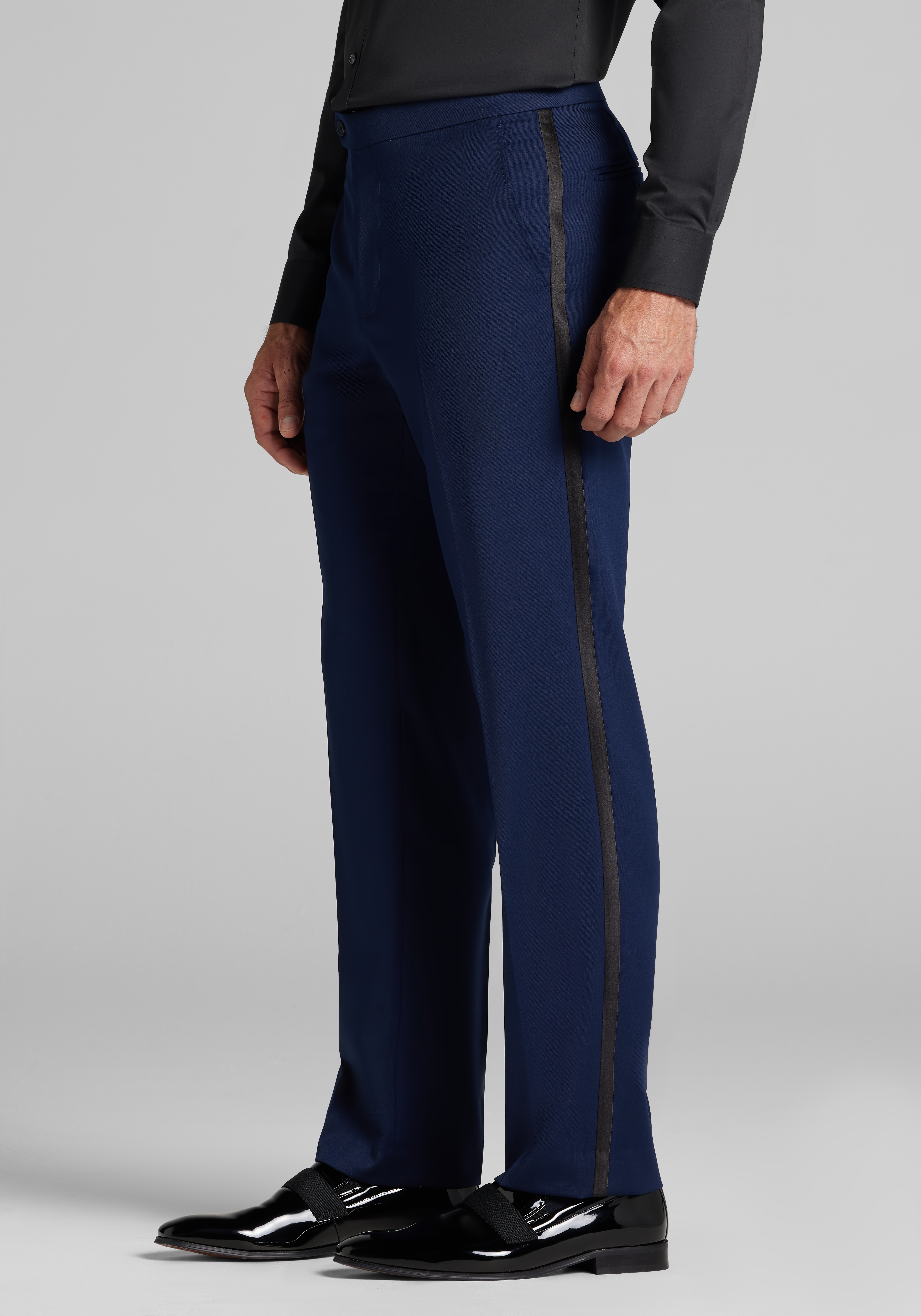 Traveler® COOLMOTION Tailored Fit Wool Blend Tuxedo Separates Pants