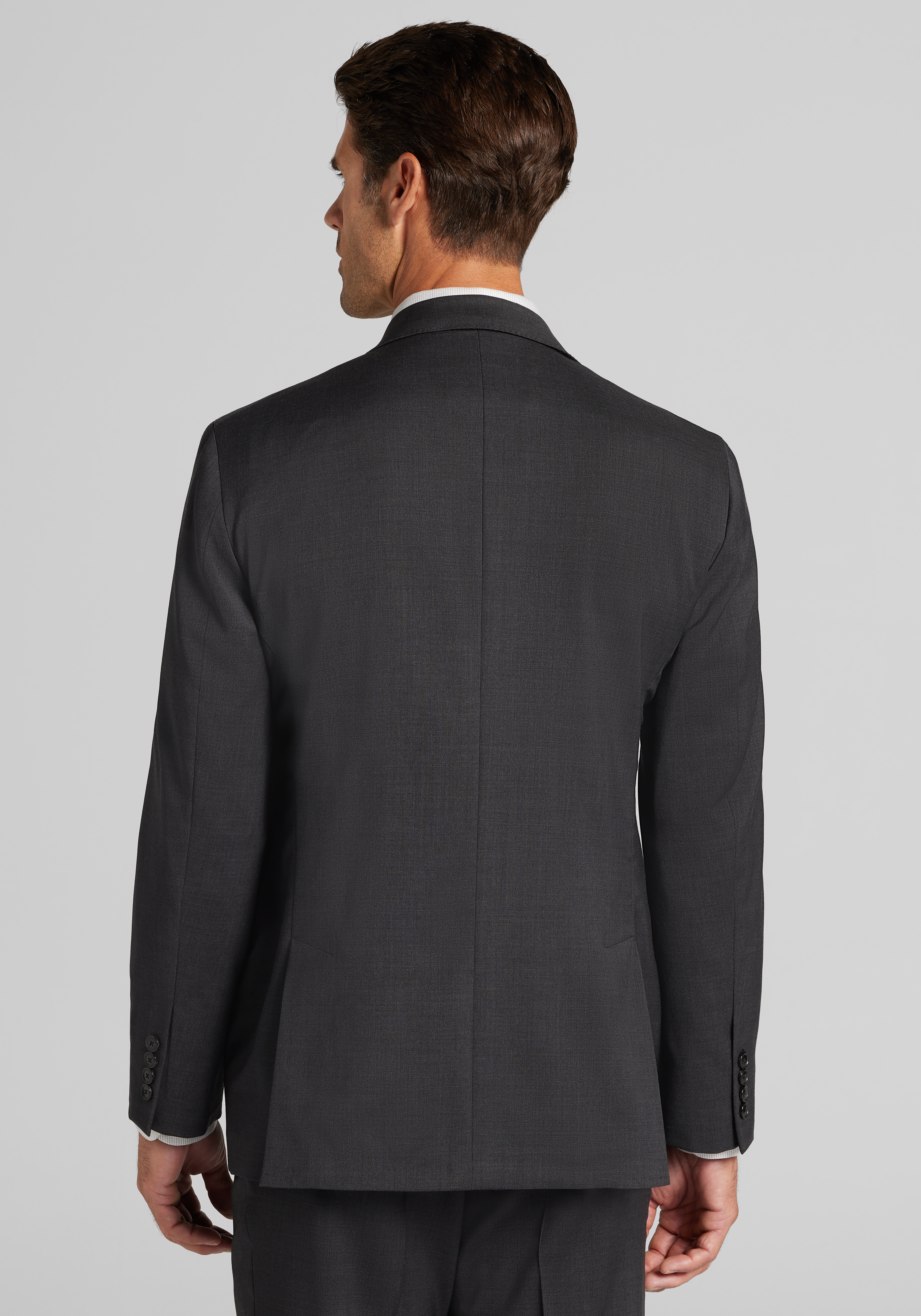 Reserve Collection Tailored Fit Italian Wool Suit Jacket - Big & Tall