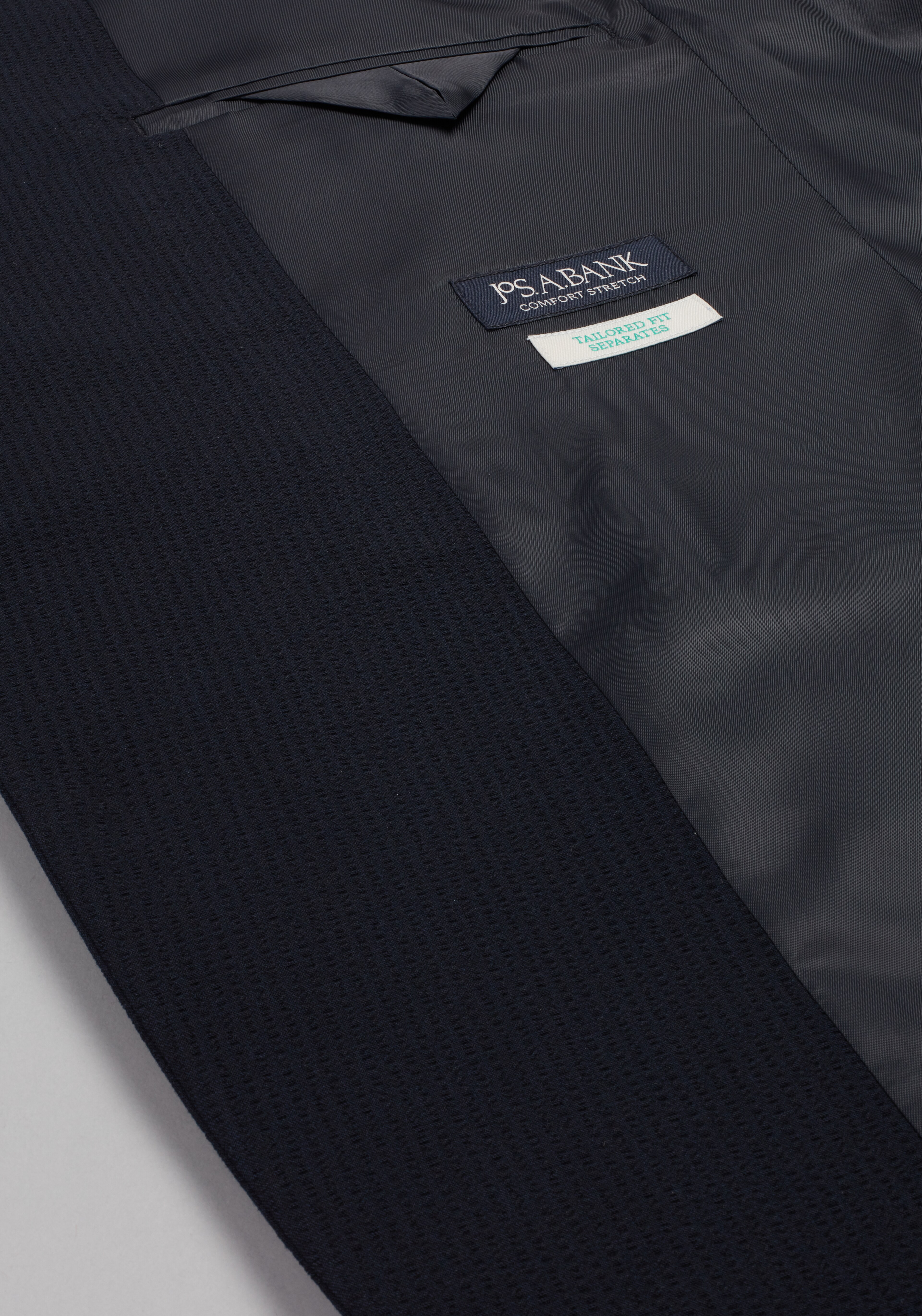 Jos. A. Bank Tailored Fit Comfort Stretch Seersucker Suit Separate Jacket CLEARANCE