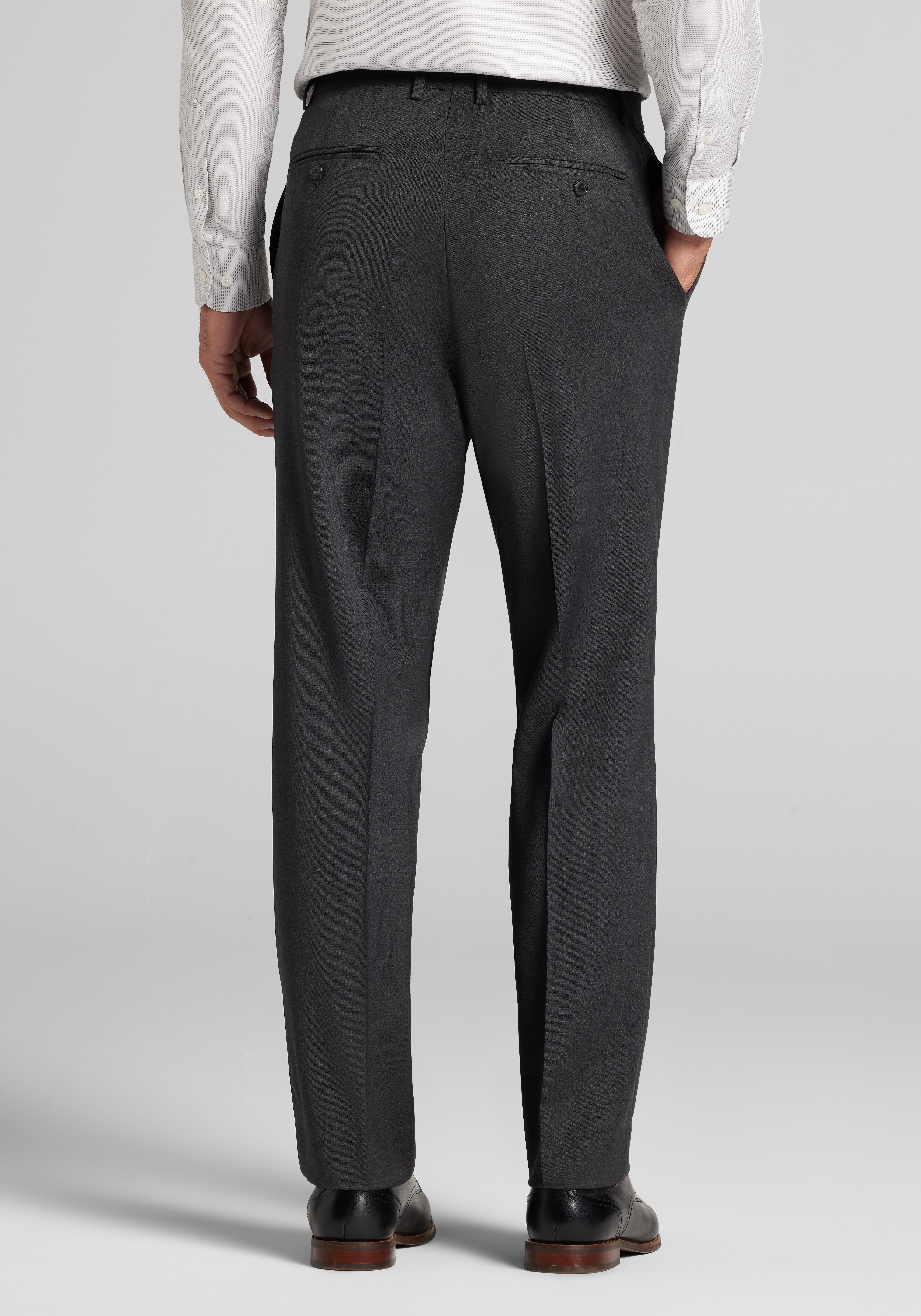 Reserve Collection Tailored Fit Italian Wool Suit Separates Pants