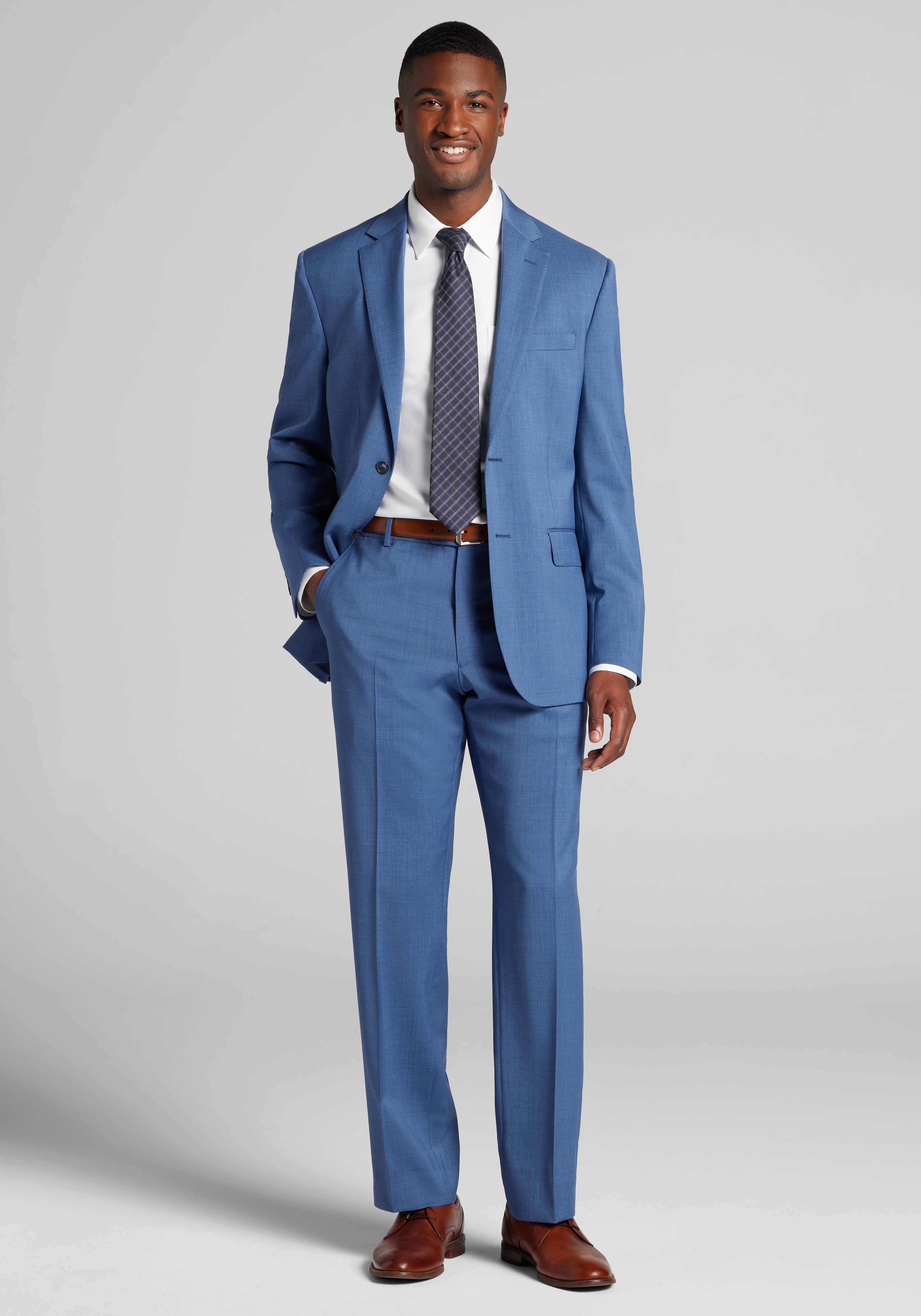 Reserve Collection Tailored Fit Italian Wool Suit Jacket