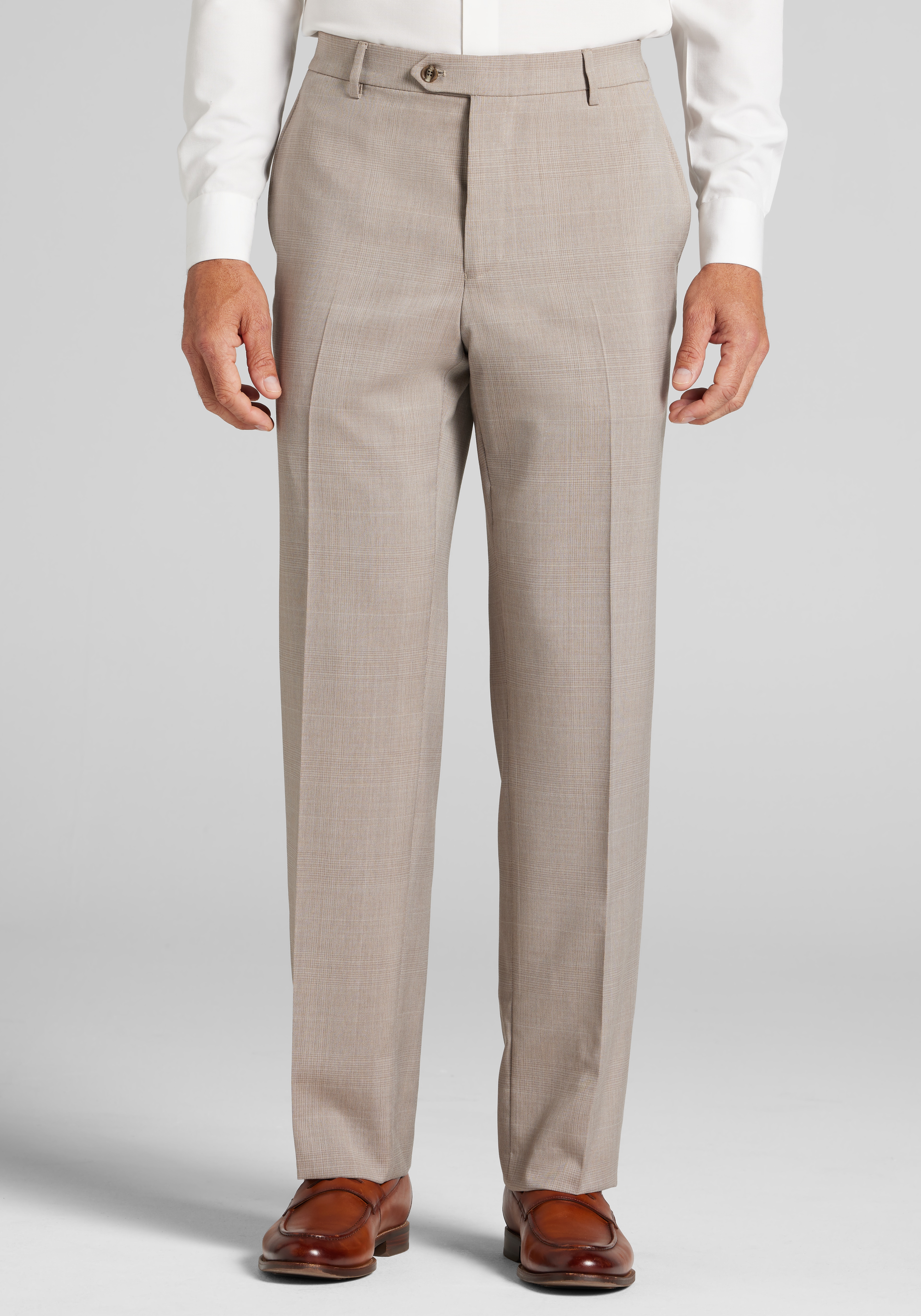 Reserve Traditional Fit Plaid Suit Separate Pants CLEARANCE