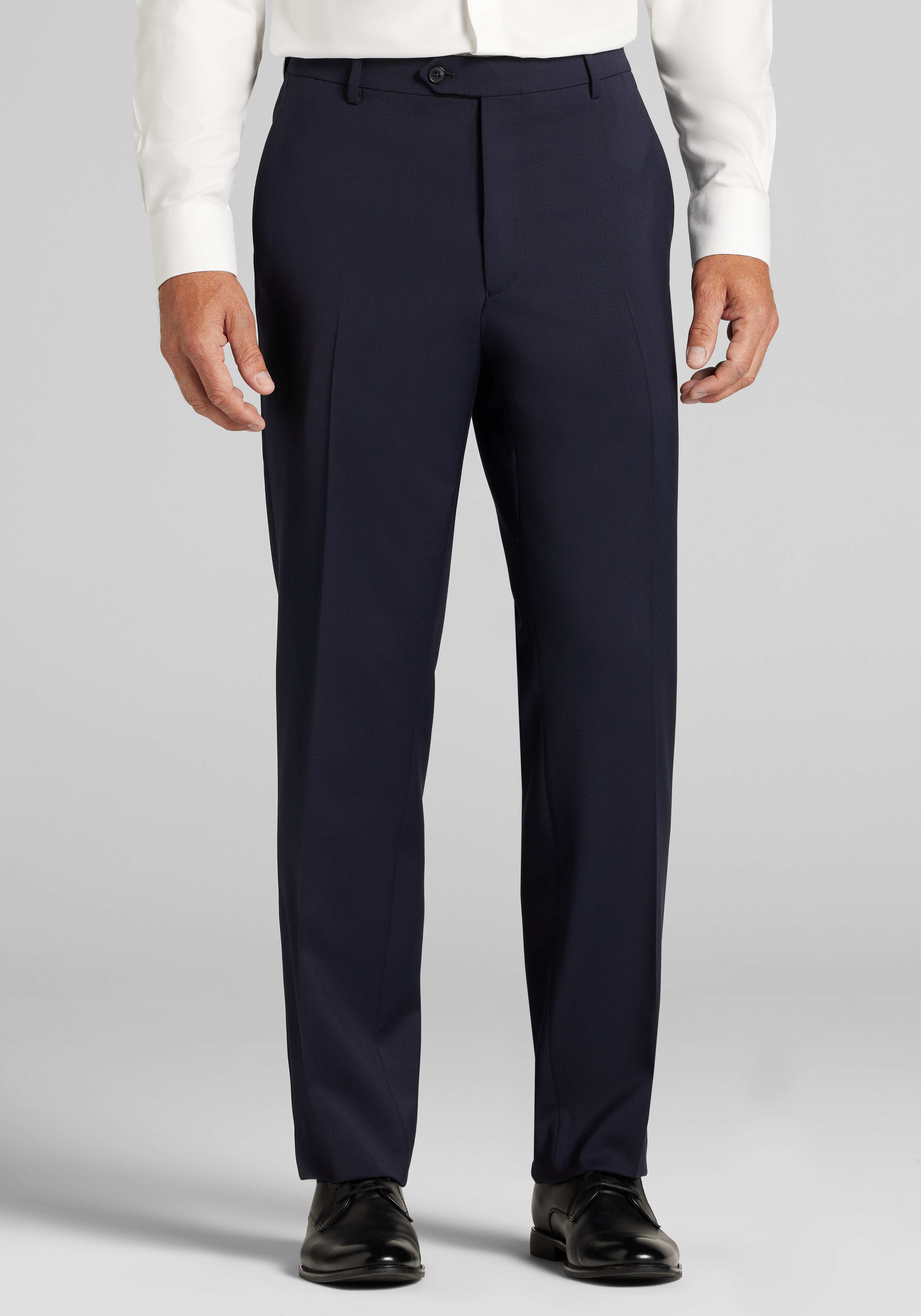 Reserve Collection Tailored Fit Italian Wool Suit Pants