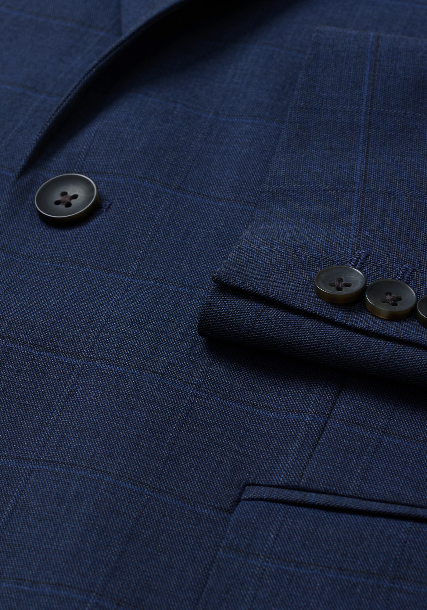 J.M. Haggar Premium Stretch Classic Fit Windowpane Suit Separates Jacket