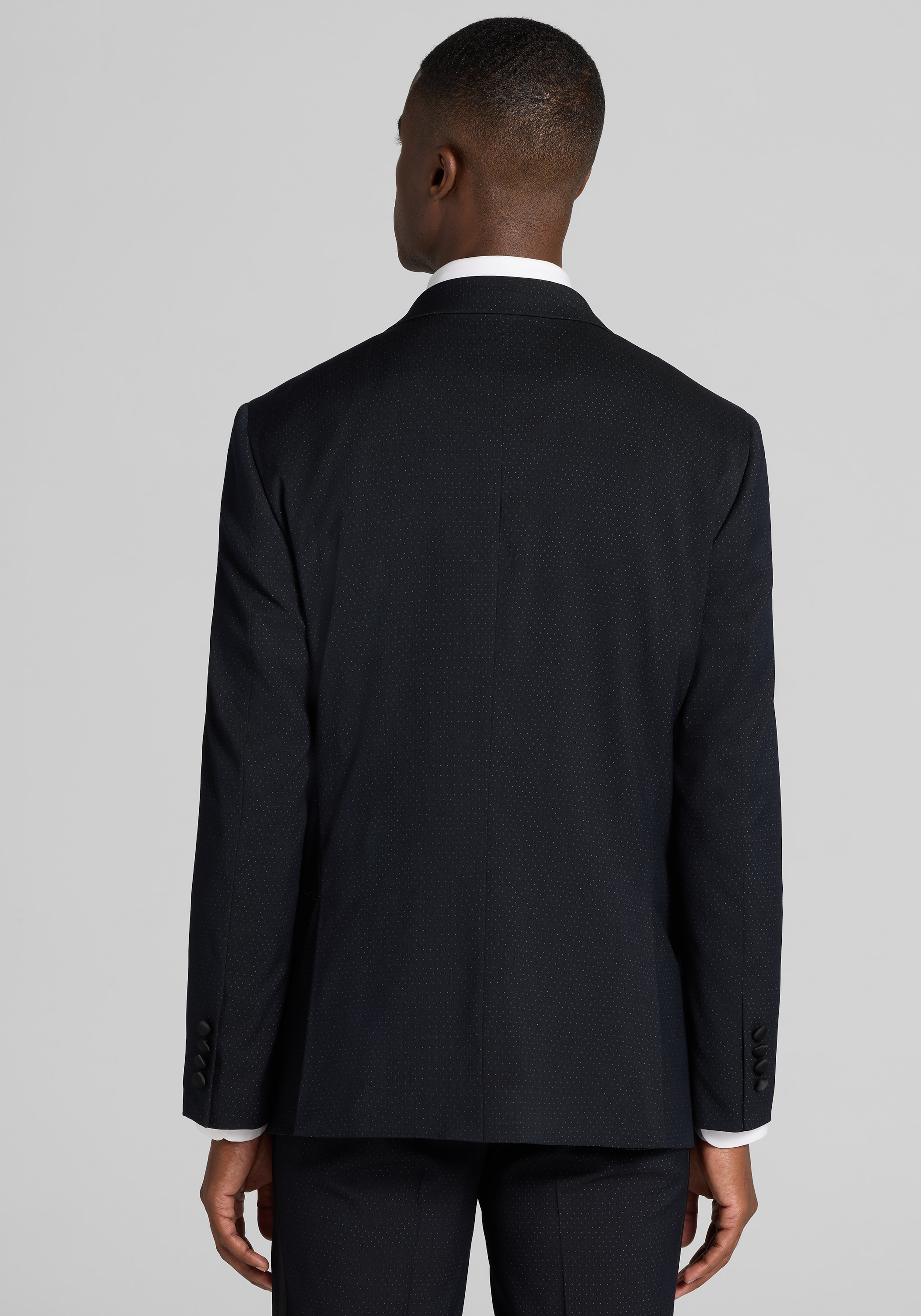 Jos. A. Bank Comfort Stretch Slim Fit Tonal Dot Tuxedo Separates Jacket