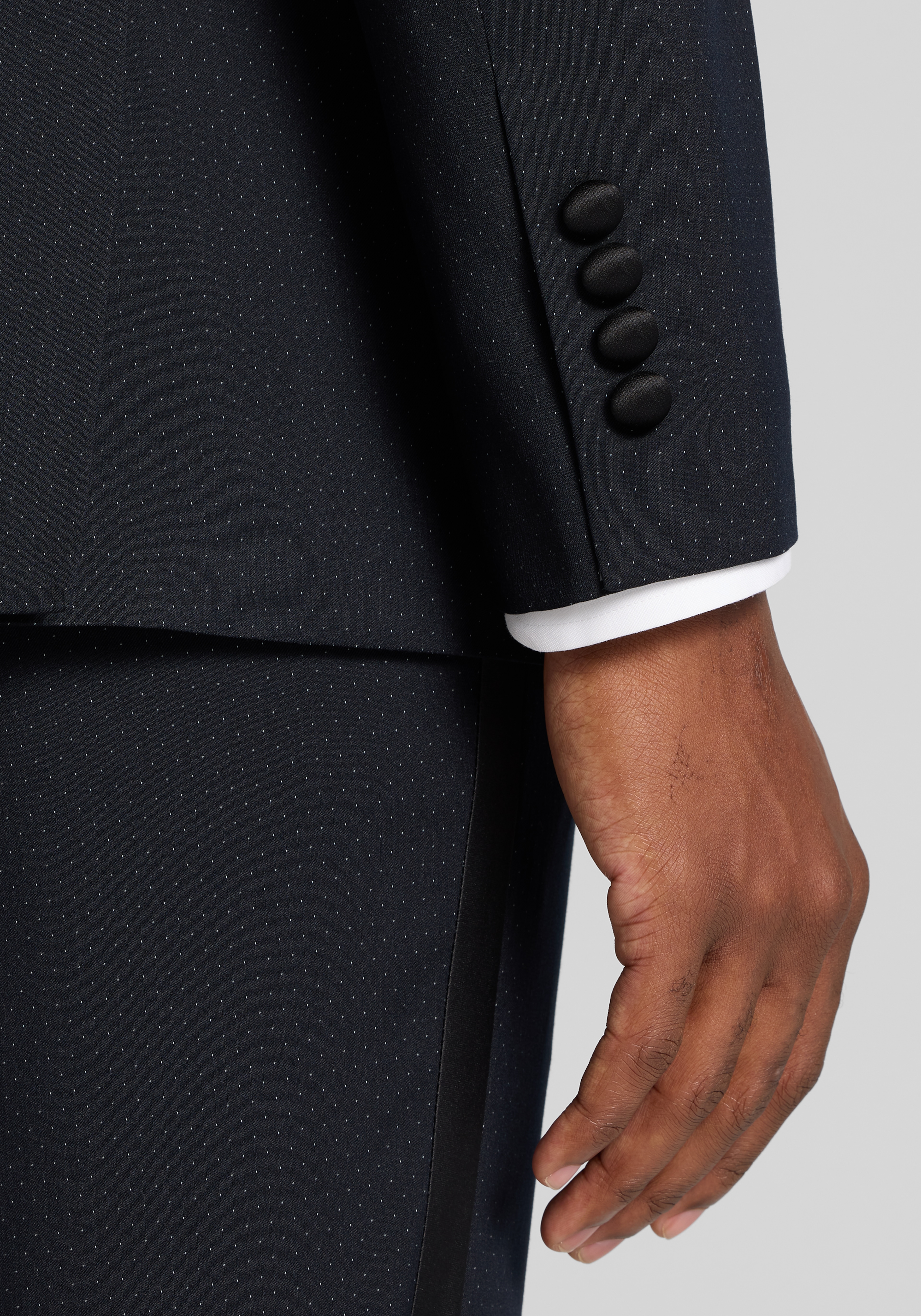 Jos. A. Bank Comfort Stretch Slim Fit Tonal Dot Tuxedo Separates Jacket