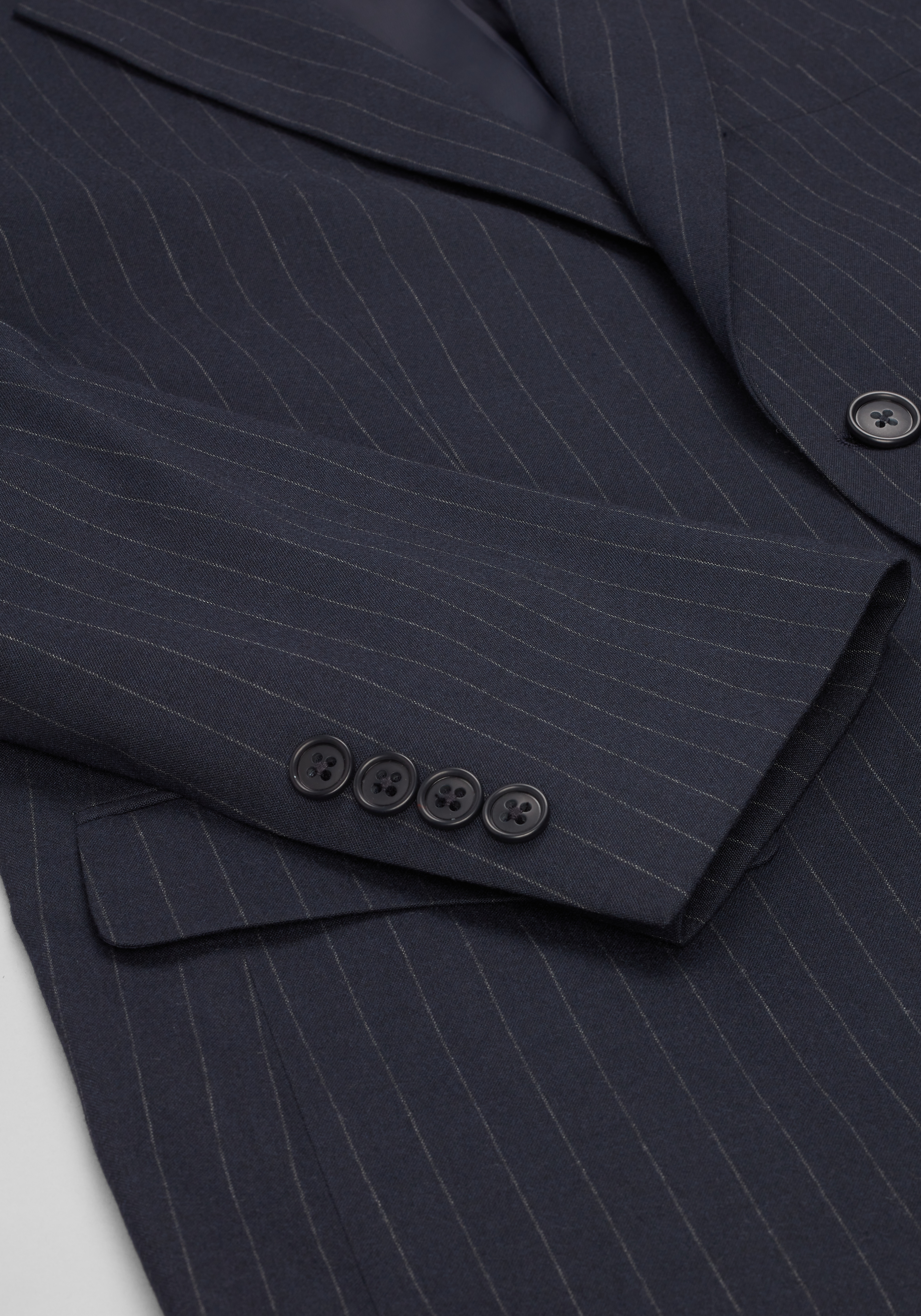 Jos. A. Bank Comfort Stretch Tailored Fit Chalk Stripe Suit Separates Jacket
