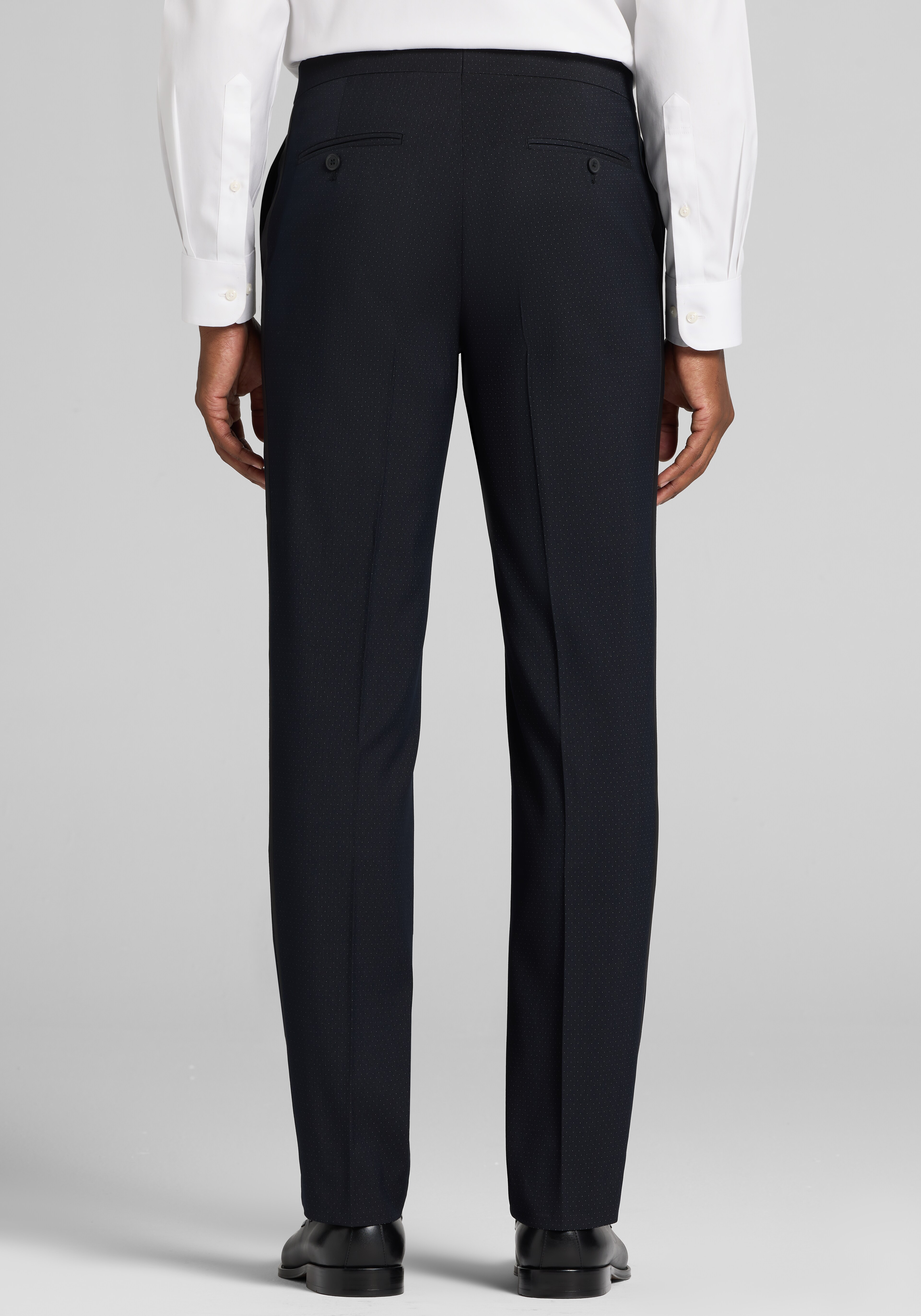 Jos. A. Bank Comfort Stretch Slim Fit Tonal Dot Tuxedo Separates Pants