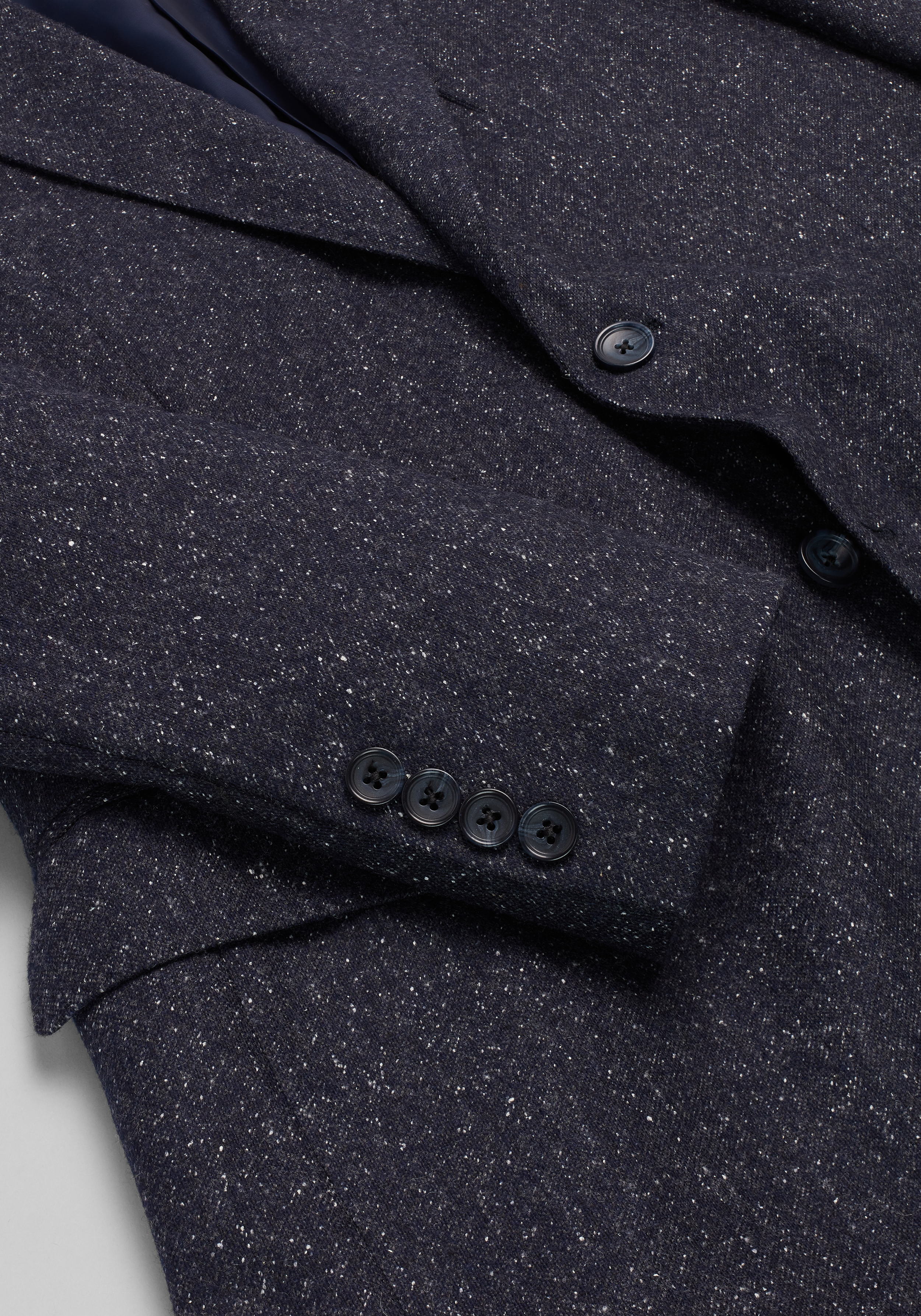 Reserve Collection Tailored Fit Tweed Italian Wool Suit Separates Jacket