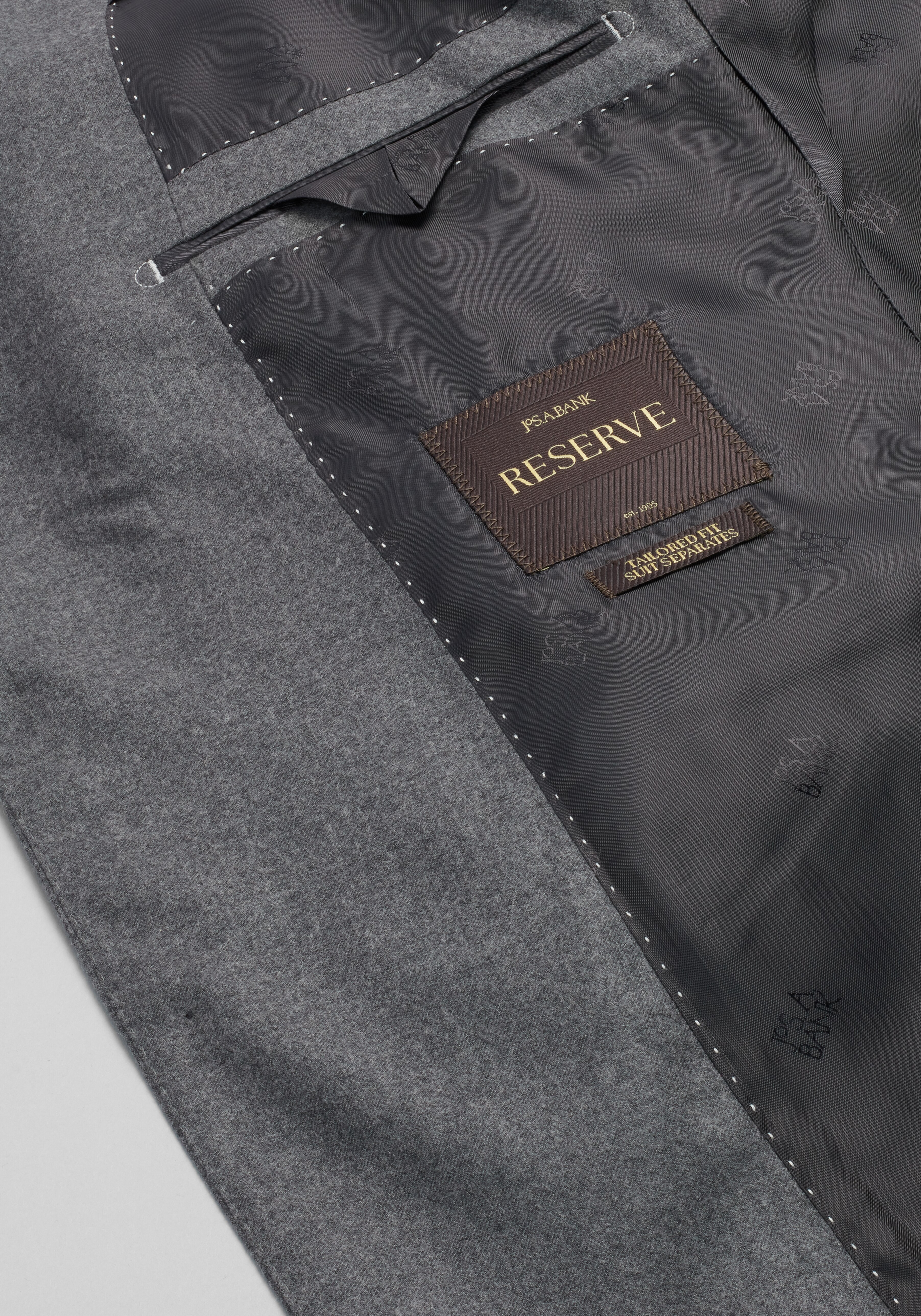 Reserve Collection Tailored Fit Wool-Cashmere Suit Separates Jacket