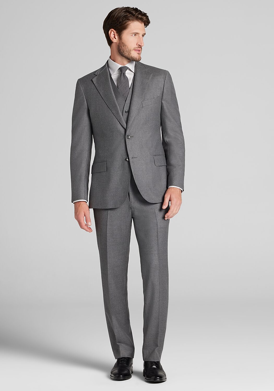 Reserve Collection Tailored Fit Wool-Cashmere Suit Separates Jacket