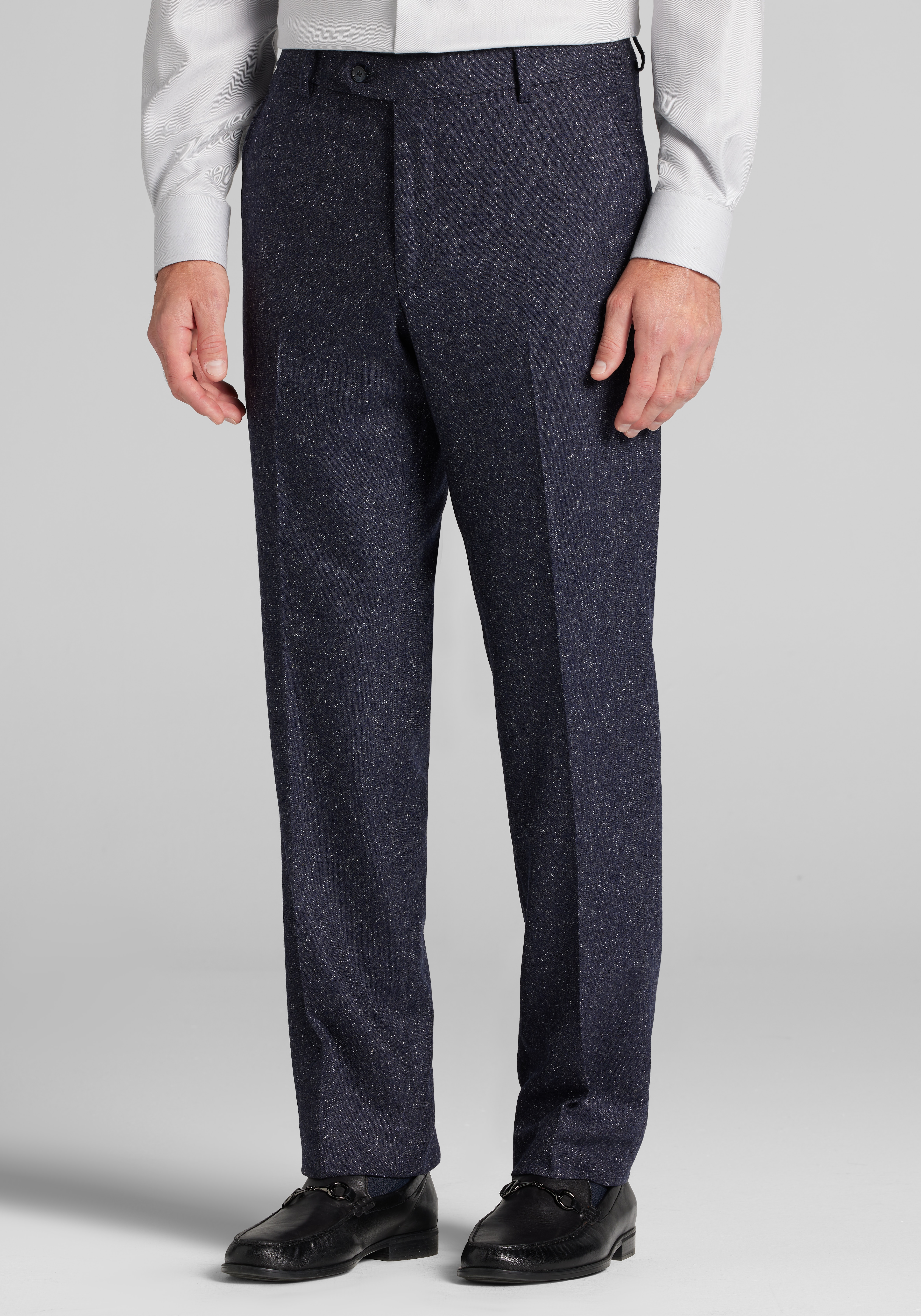 Men's FLYOUT_CATEGORY, Reserve Collection Tailored Fit Tweed Made in USA Suit Separates Pants - Big & Tall - Jos A Bank