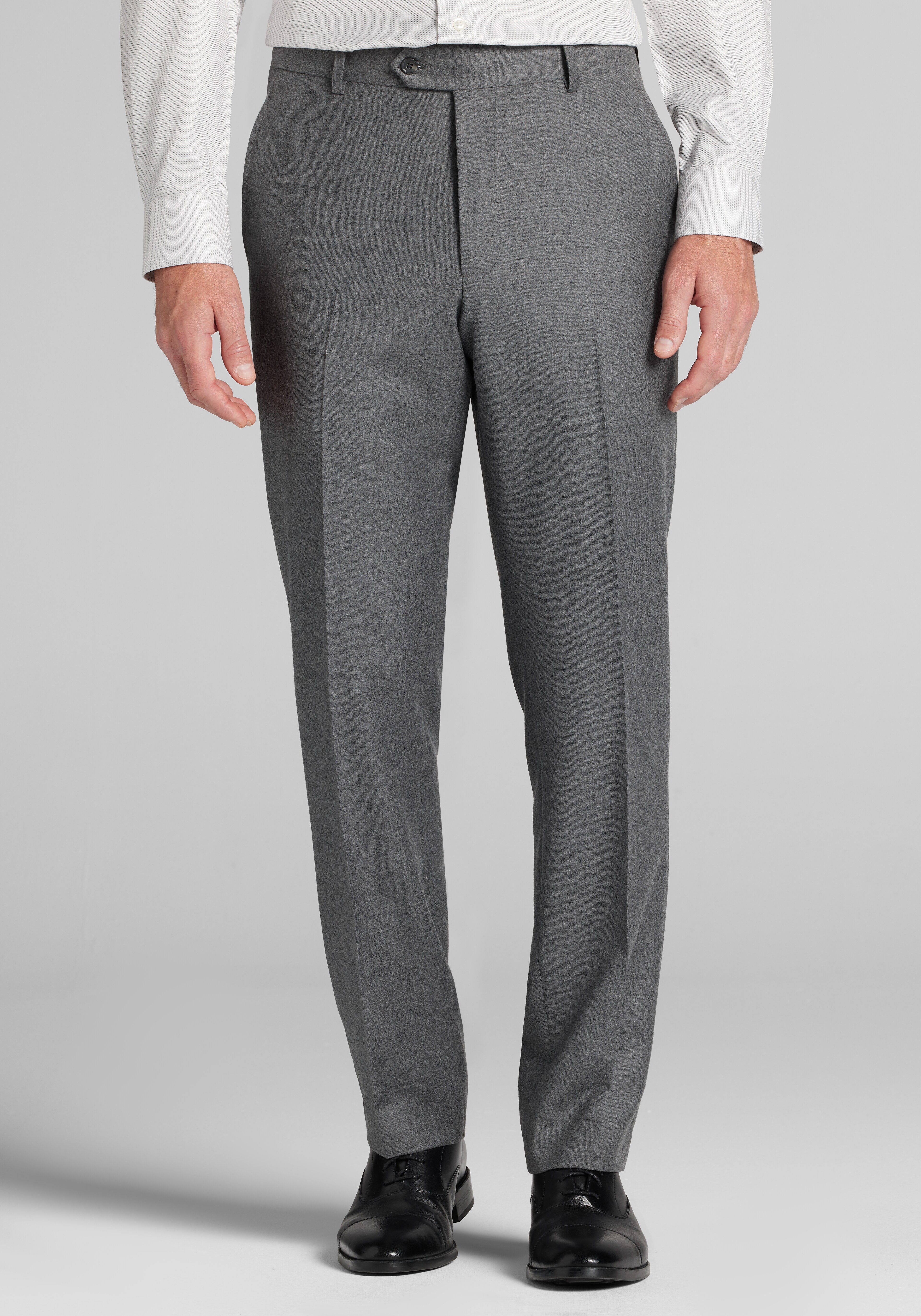 Reserve Collection Tailored Fit Wool-Cashmere Suit Separates Pants