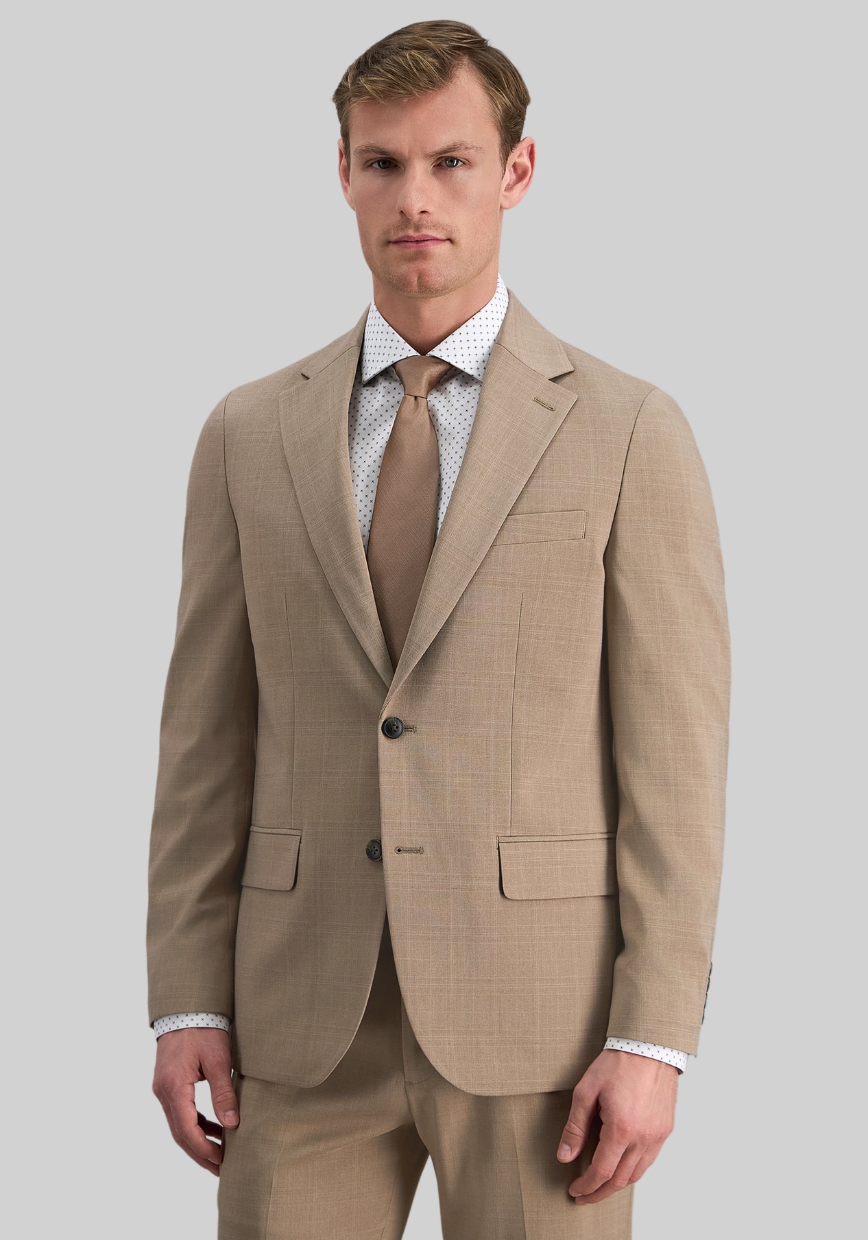 Haggar Smart Wash? Slim Fit Tonal Plaid Suit Separates Jacket