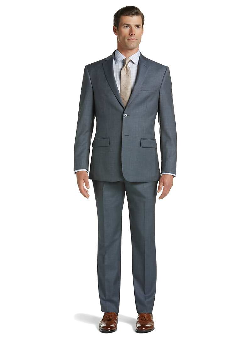 Jos. A. Bank Men's Traveler Collection Slim Fit Sharkskin Suit only 69
