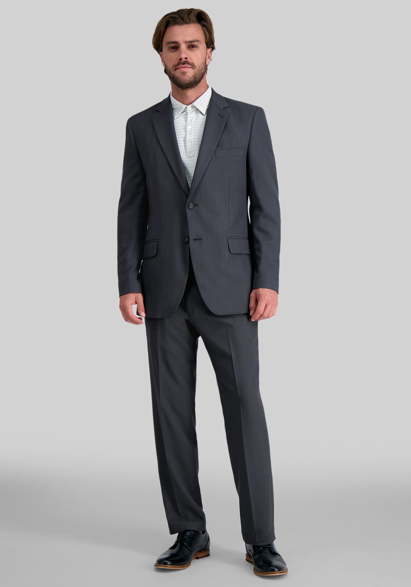 Men's New!, Haggar Travel Performance Tailored Fit Suit Separates Jacket - Jos A Bank