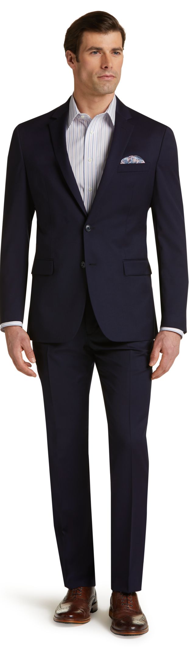 wide leg suit mens