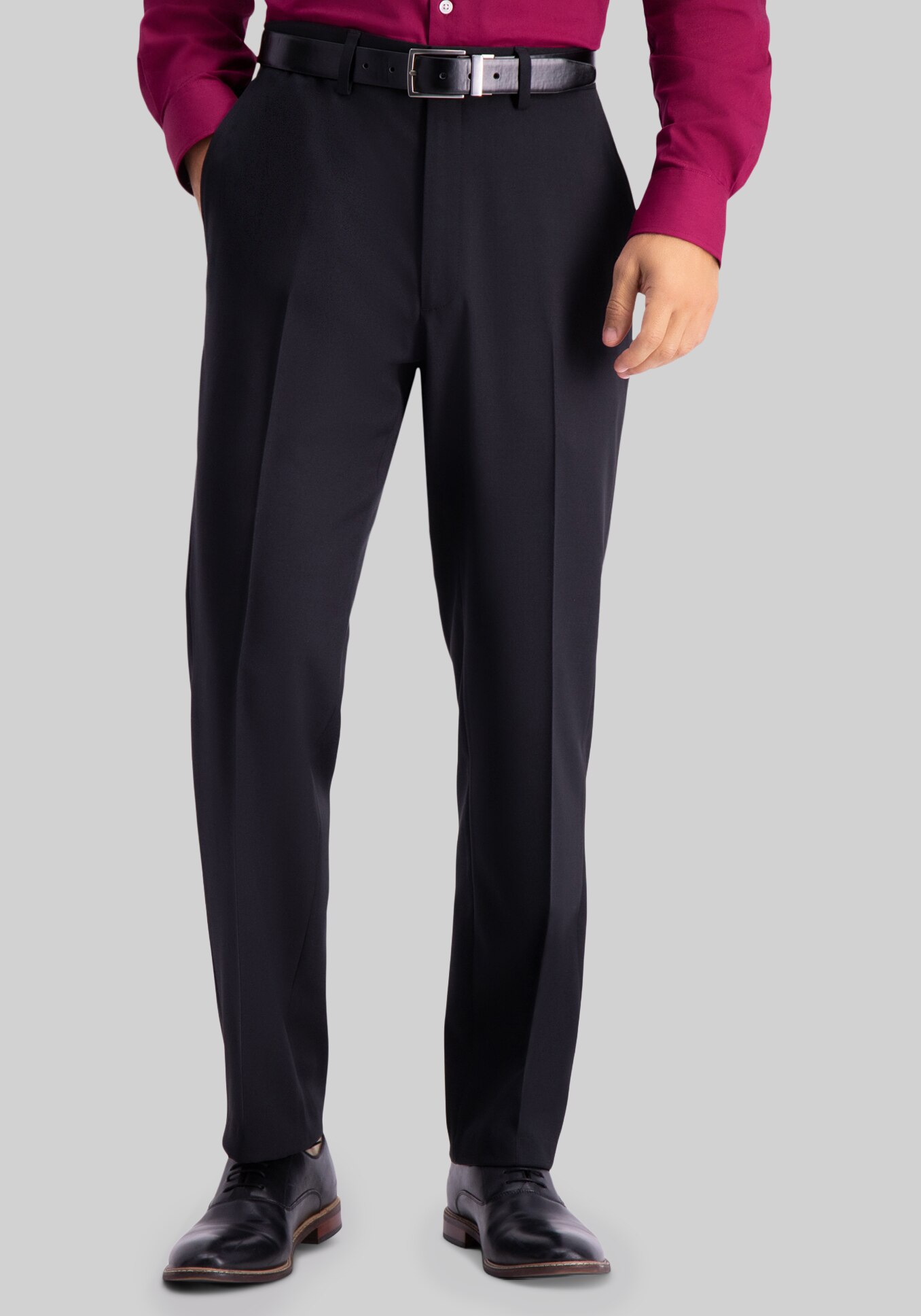 Men's Suits, Haggar Travel Performance Tailored Fit Suit Separates Pants - Jos A Bank