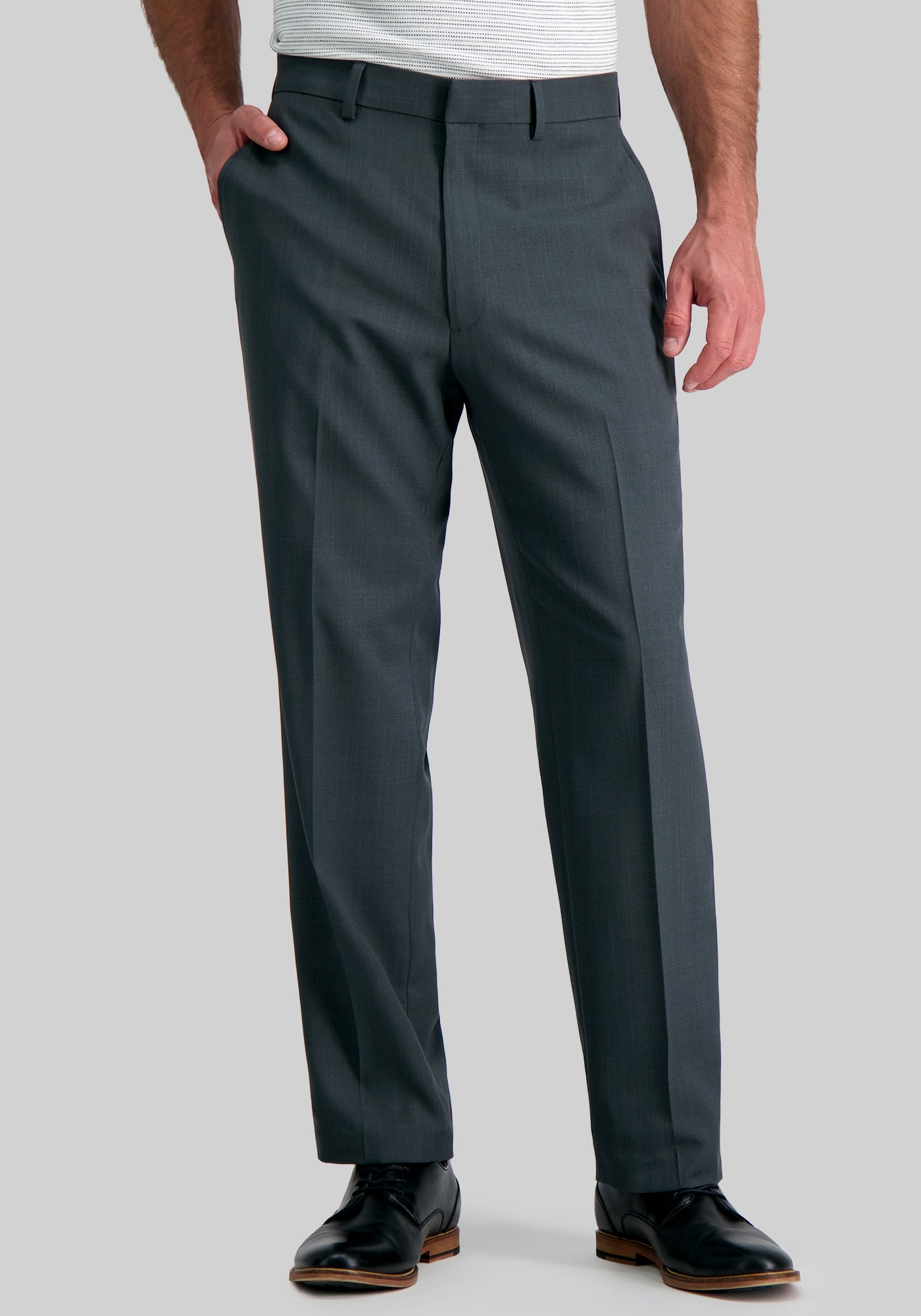 Men's Suits, Haggar Travel Performance Tailored Fit Suit Separates Pants - Jos A Bank