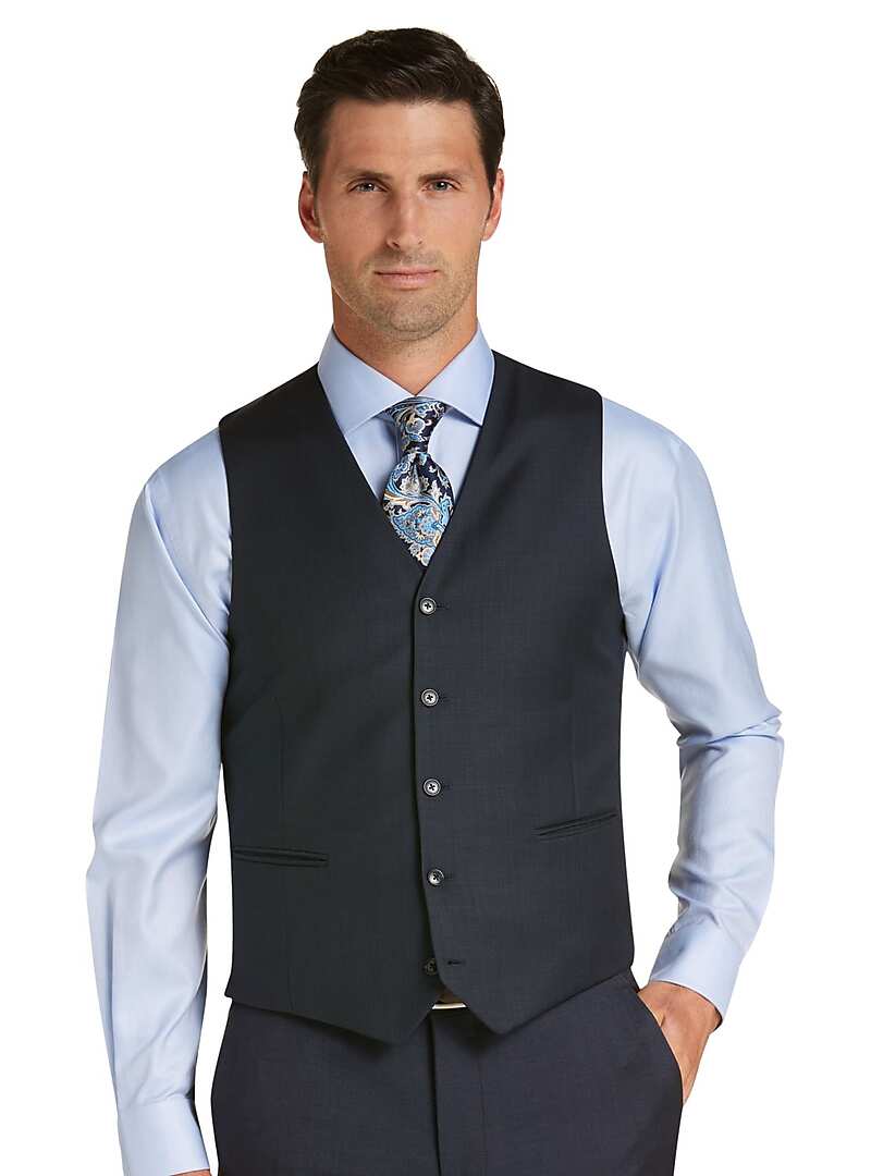Traveler Collection Slim Fit Suit Separates Vest CLEARANCE - All ...