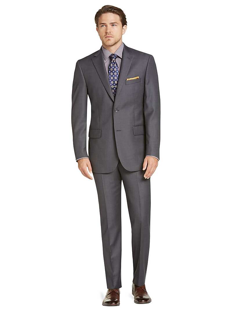 Signature Collection Tailored Fit Solid Pattern Suit CLEARANCE - Suits ...