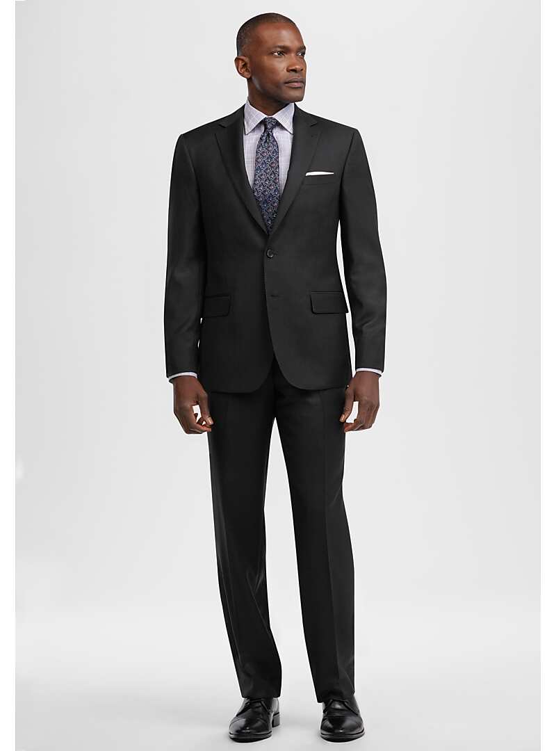 Reserve Collection Tailored Fit Check Suit Reserve Suits Jos A Bank