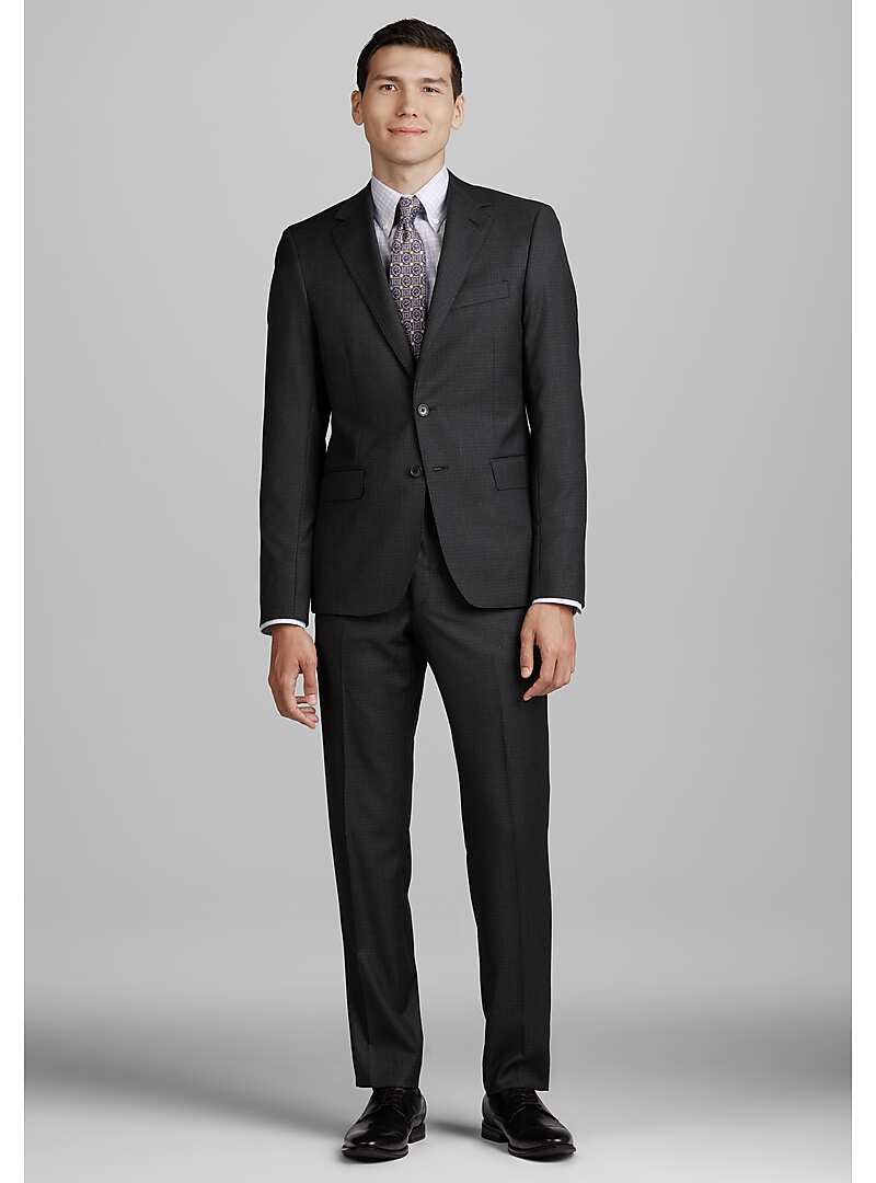 Jos. A. Bank Men's Reserve Collection Slim Fit Check Suit