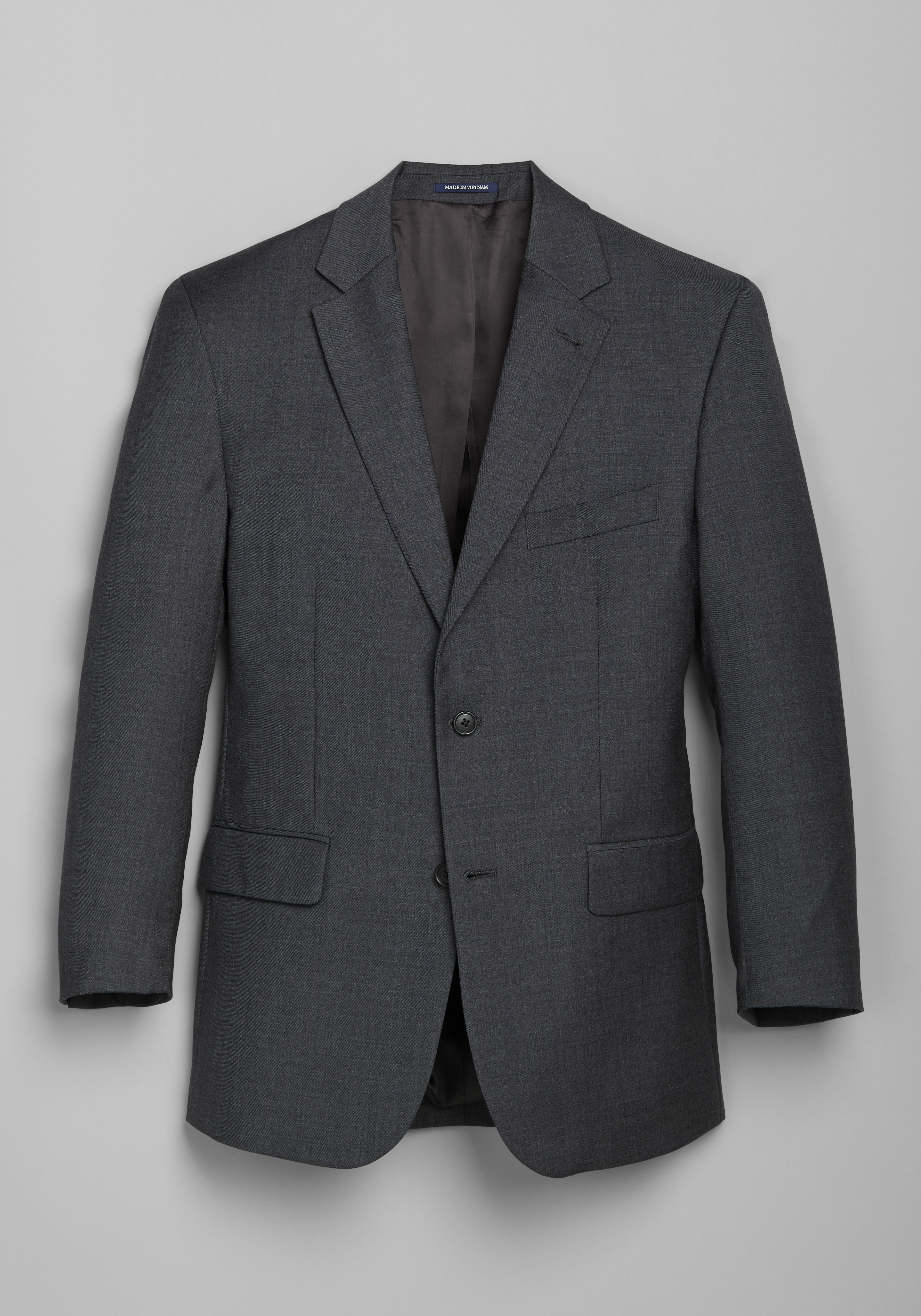 dark grey suit jacket