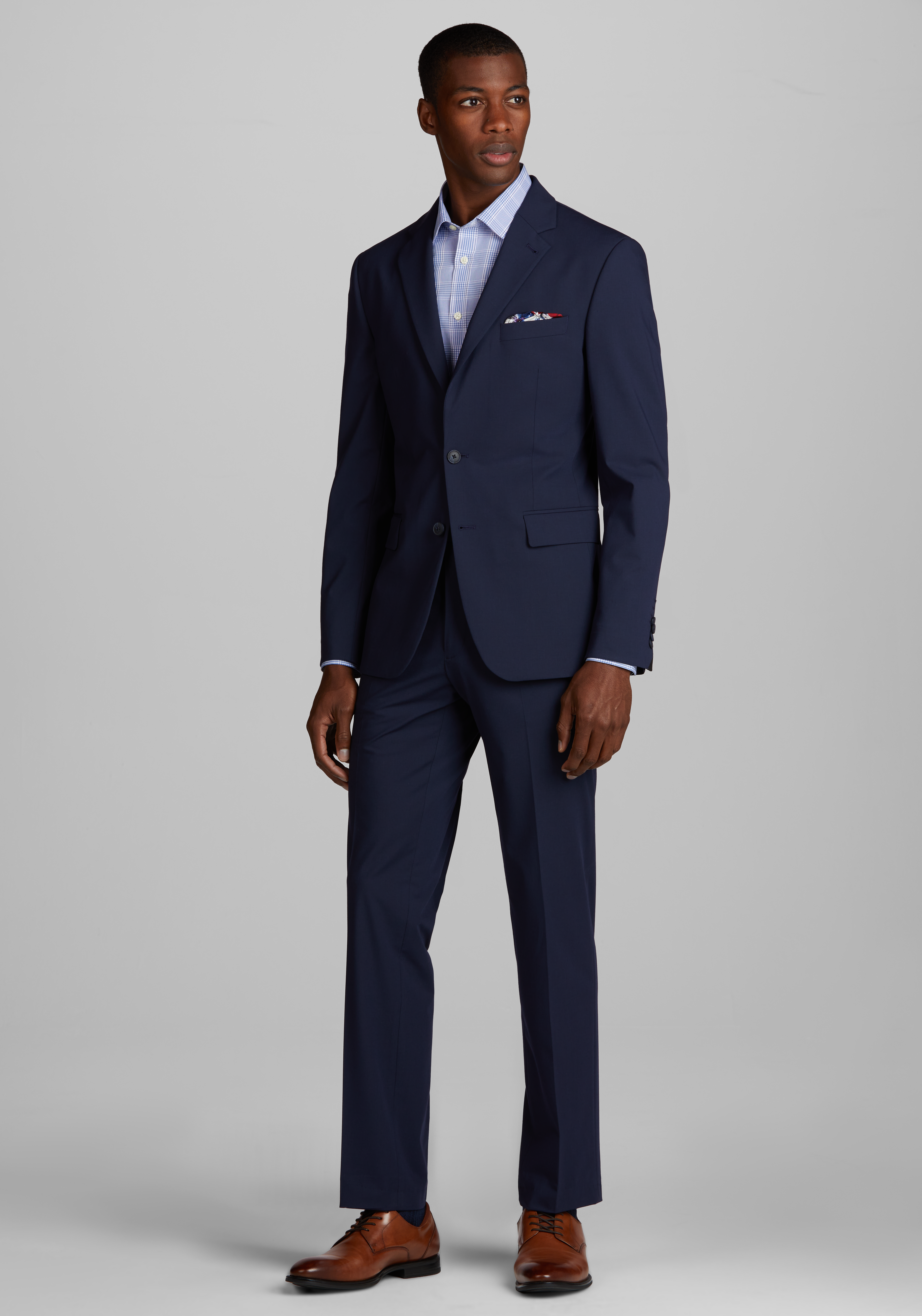 Navy blue suit on sale separates