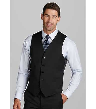 Joseph Abboud Tailored Fit Suit Separates Vest CLEARANCE