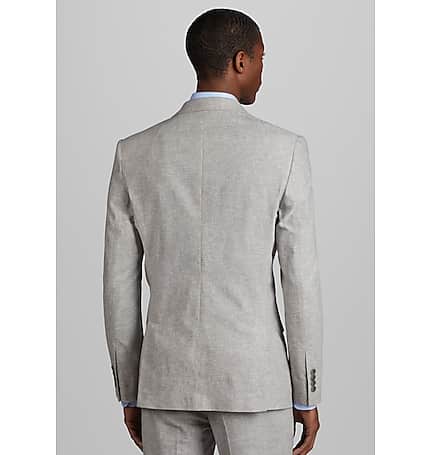 Jos. A. Bank Slim Fit Linen Blend Suit Separates Vest