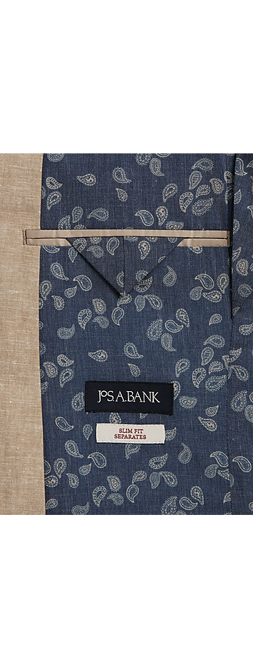 Jos. A. Bank Slim Fit Linen Blend Suit Separates Jacket - Jos. A. Bank Suits | Jos A Bank