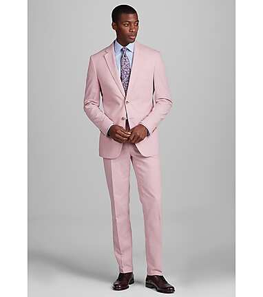 Skinny fit linen store suit