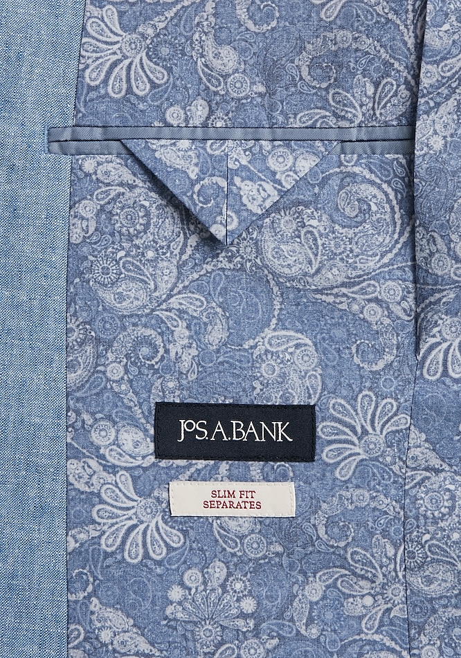 Jos. A. Bank Slim Fit Linen Blend Suit - Big & Tall - Suits | Jos