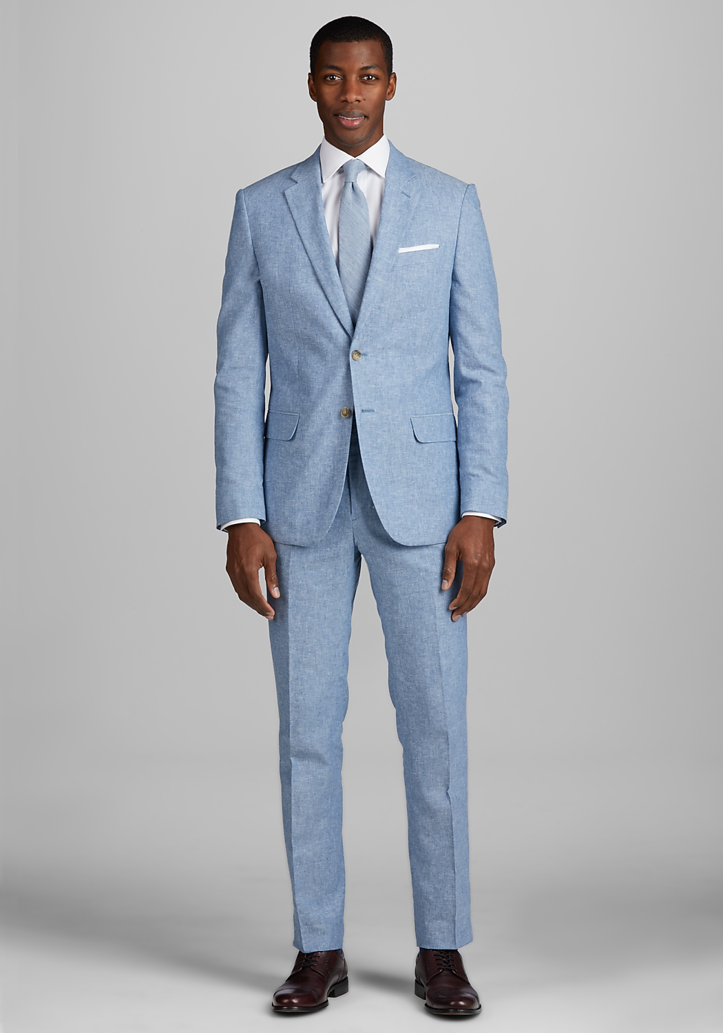 Jos. A. Bank Slim Fit Linen Blend Suit Separate Jacket - Big & Tall
