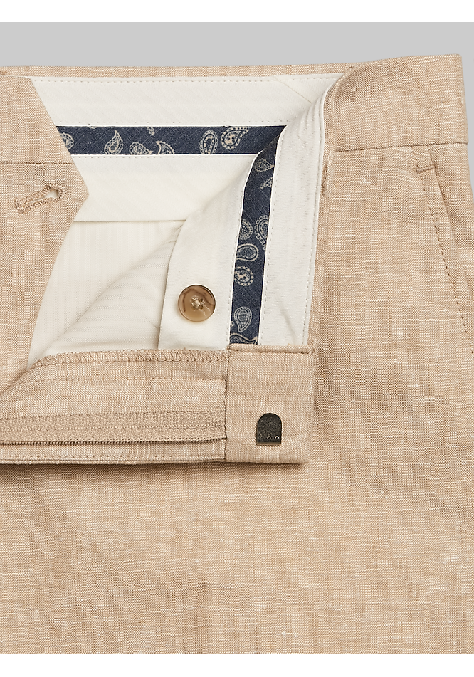 Jos. A. Bank Slim Fit Linen Blend Suit Separates Pants - Jos. A