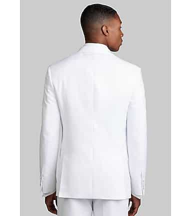 Big and tall white on sale jacket